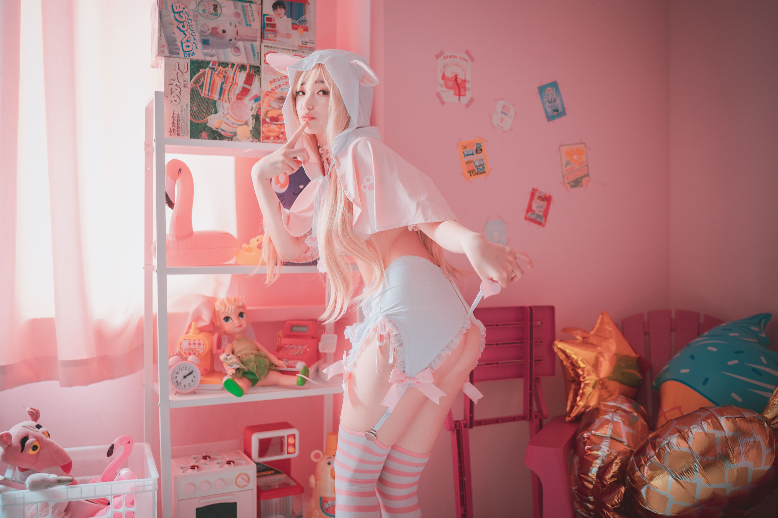 [DJAWA] BamBi – ángel de Rosa [49P] - 秀人网免费无水印在线套图写真