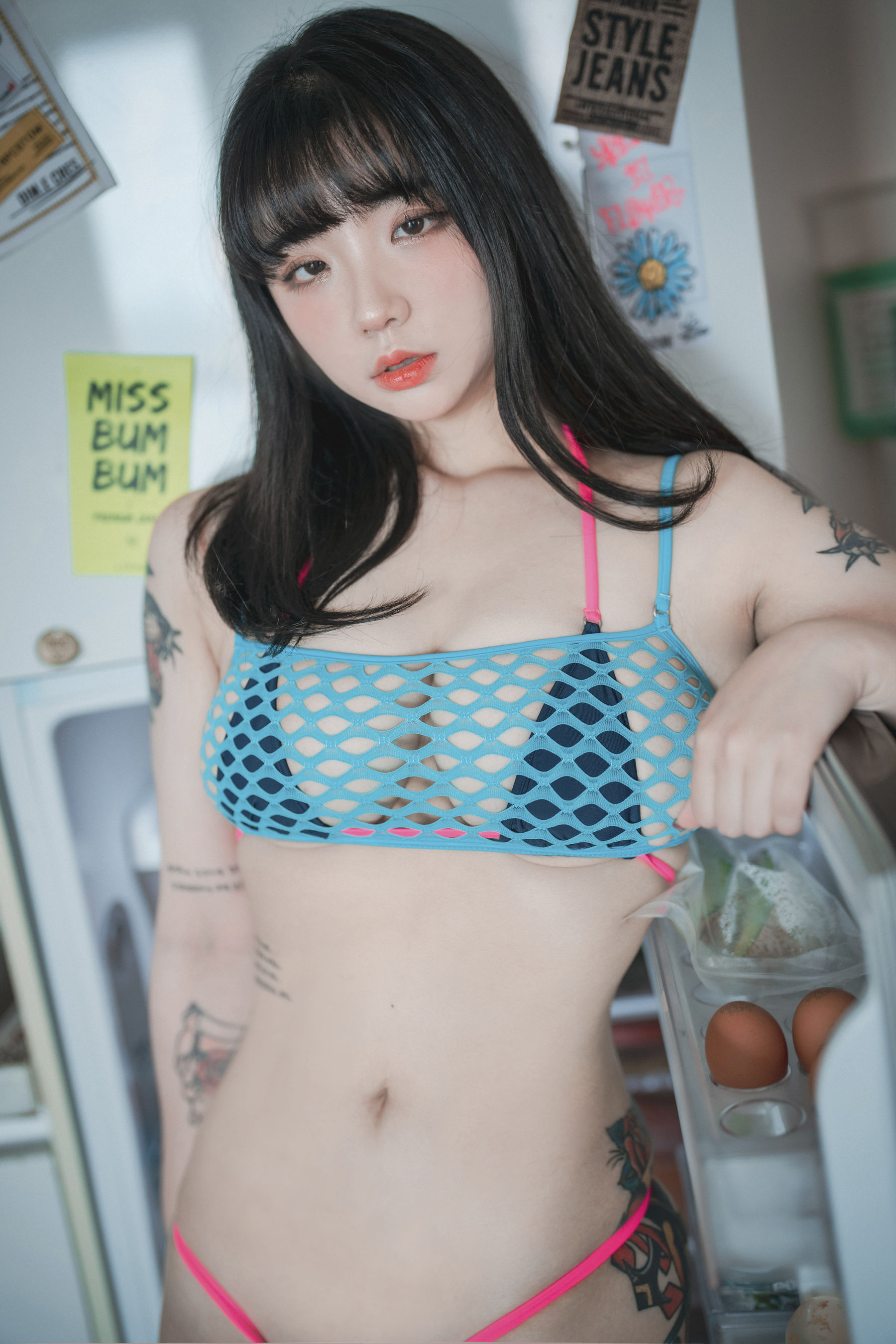 [DJAWA] Echi – Staycation #3 [88P] - 秀人网免费无水印在线套图写真