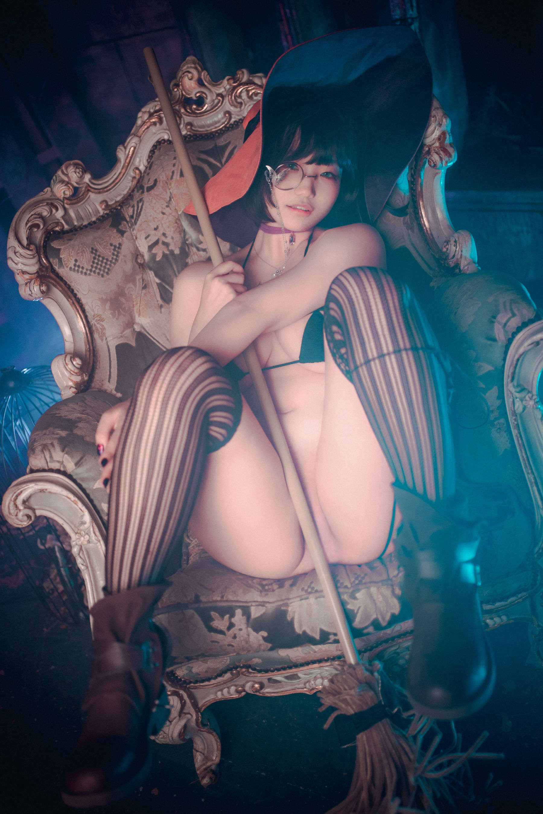 [DJAWA] Mimmi – Witch&#039;s Witchcraft [141P] - 秀人网免费无水印在线套图写真