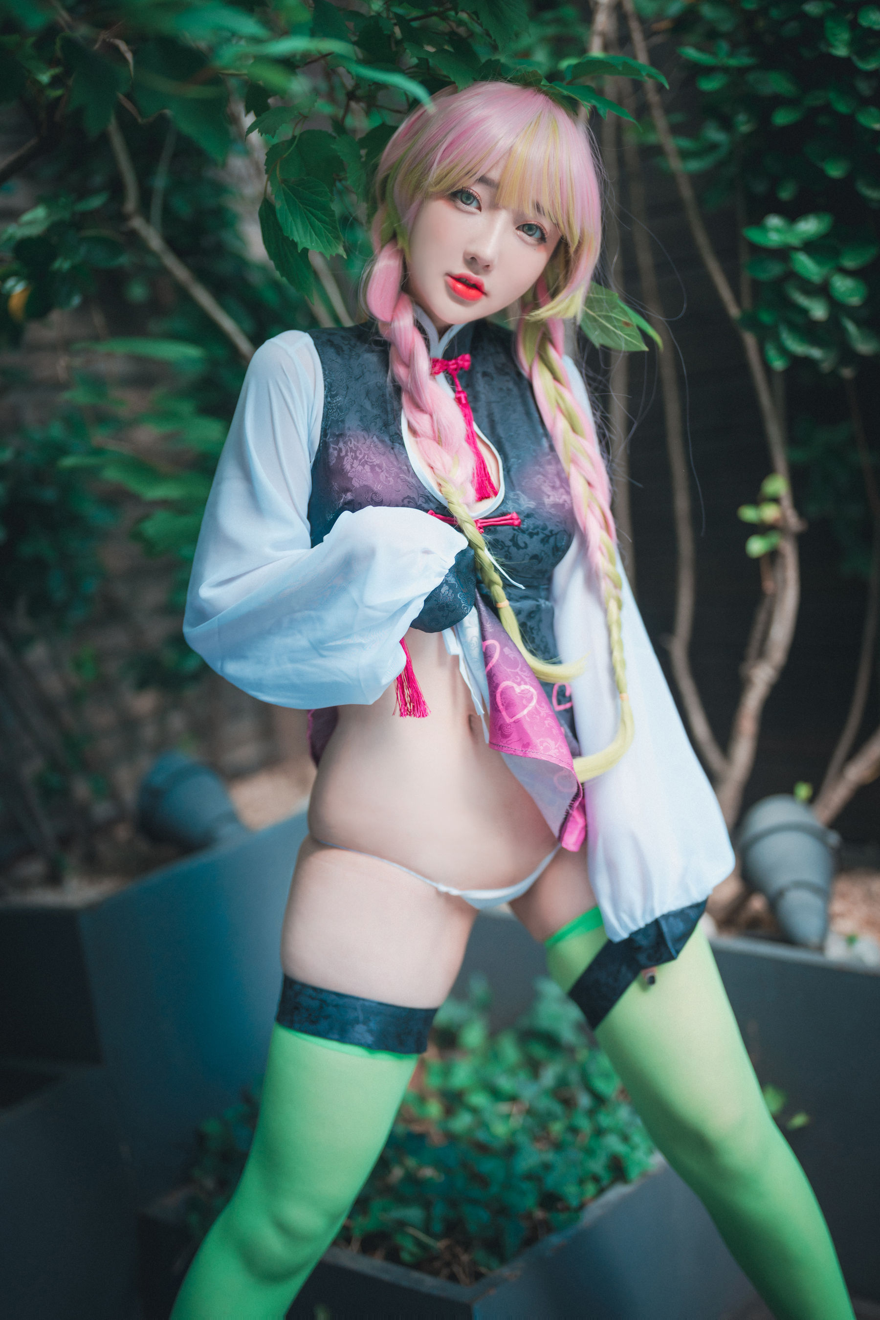 [DJAWA] Yeeun – Mitsuri The Demon Slayer [138P] - 秀人网免费无水印在线套图写真