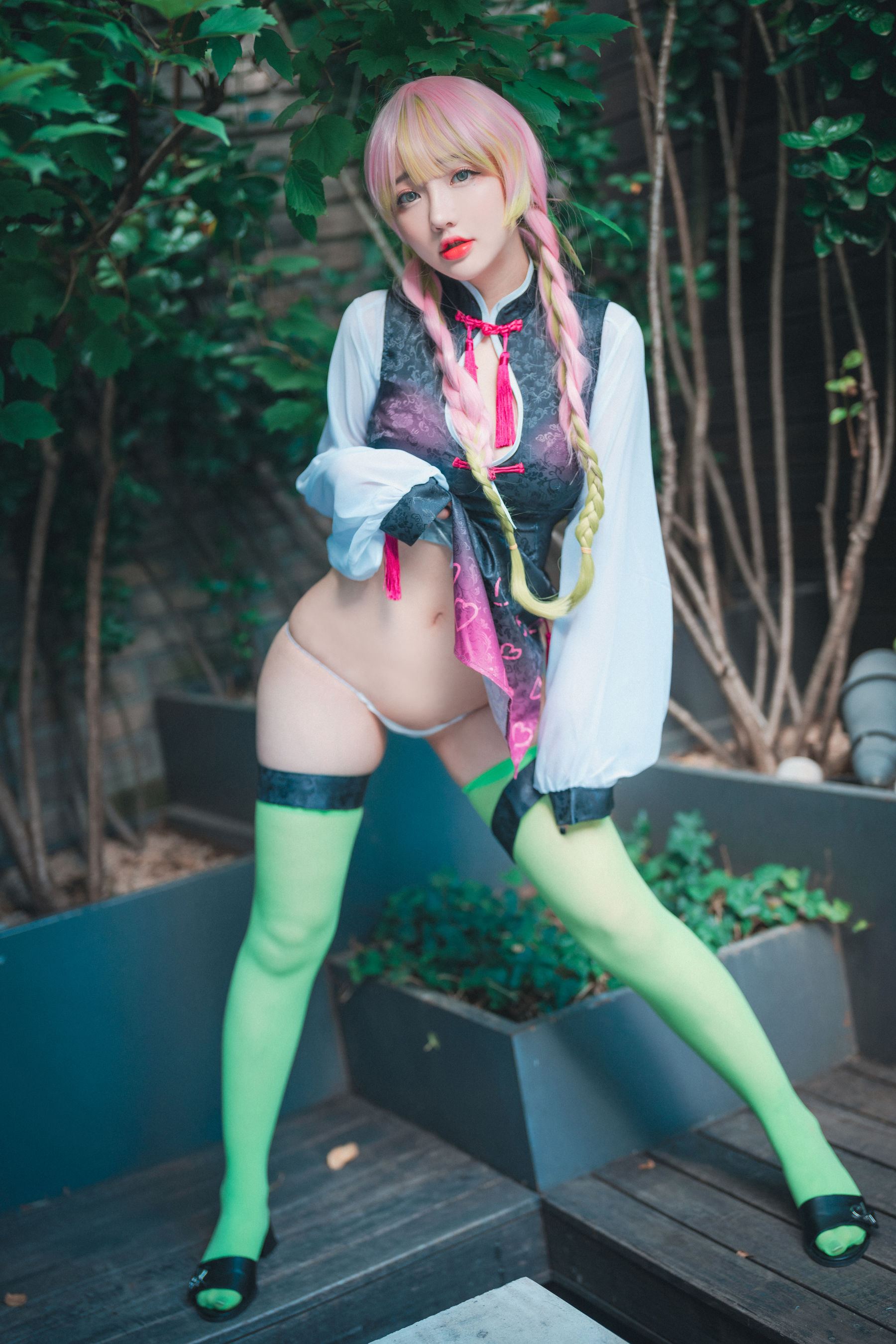 [DJAWA] Yeeun – Mitsuri The Demon Slayer [138P] - 秀人网免费无水印在线套图写真