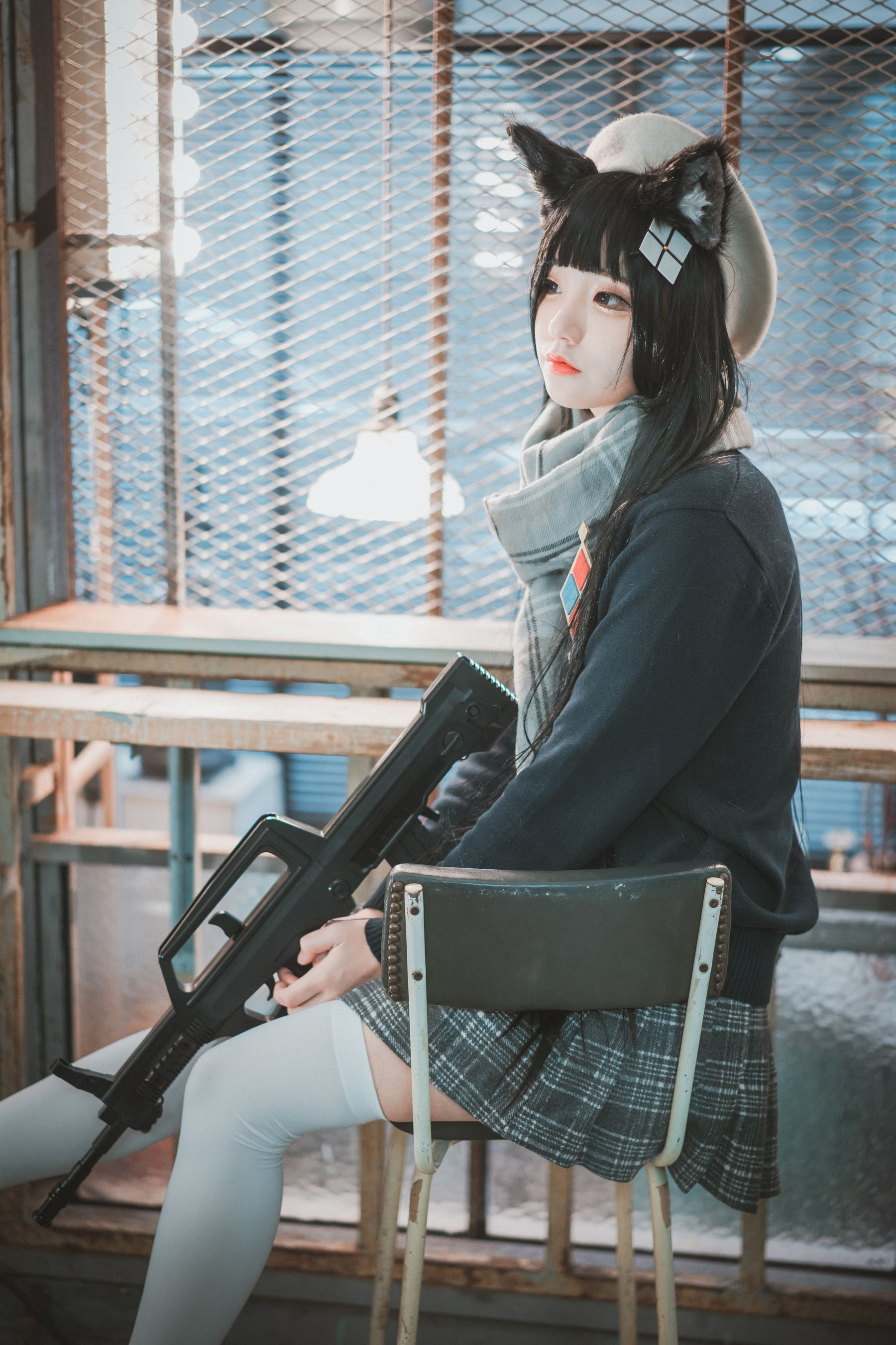 [DJAWA] Jenny – Type 95 Pure White Graduation [33P] - 秀人网免费无水印在线套图写真