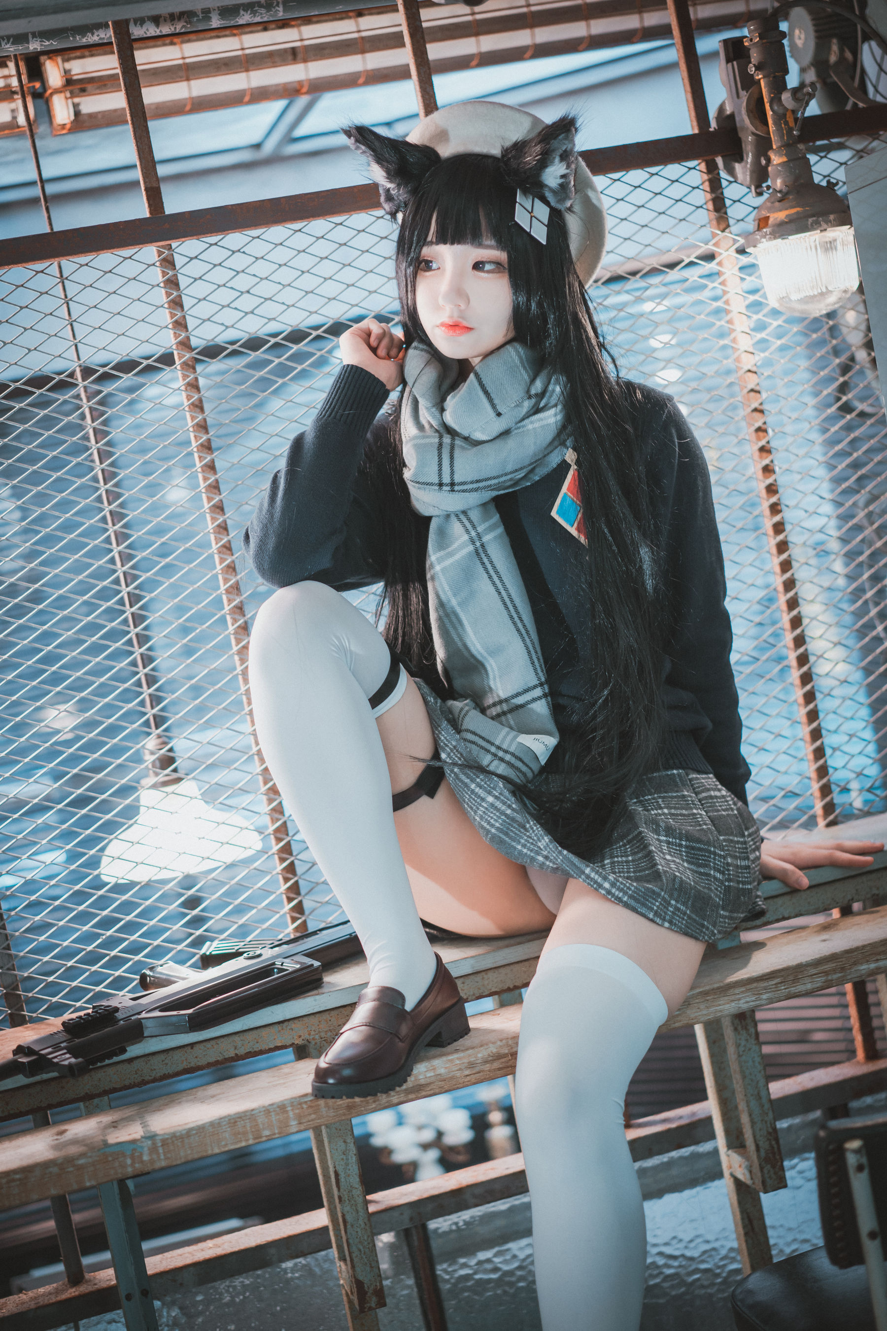 [DJAWA] Jenny – Type 95 Pure White Graduation [33P] - 秀人网免费无水印在线套图写真