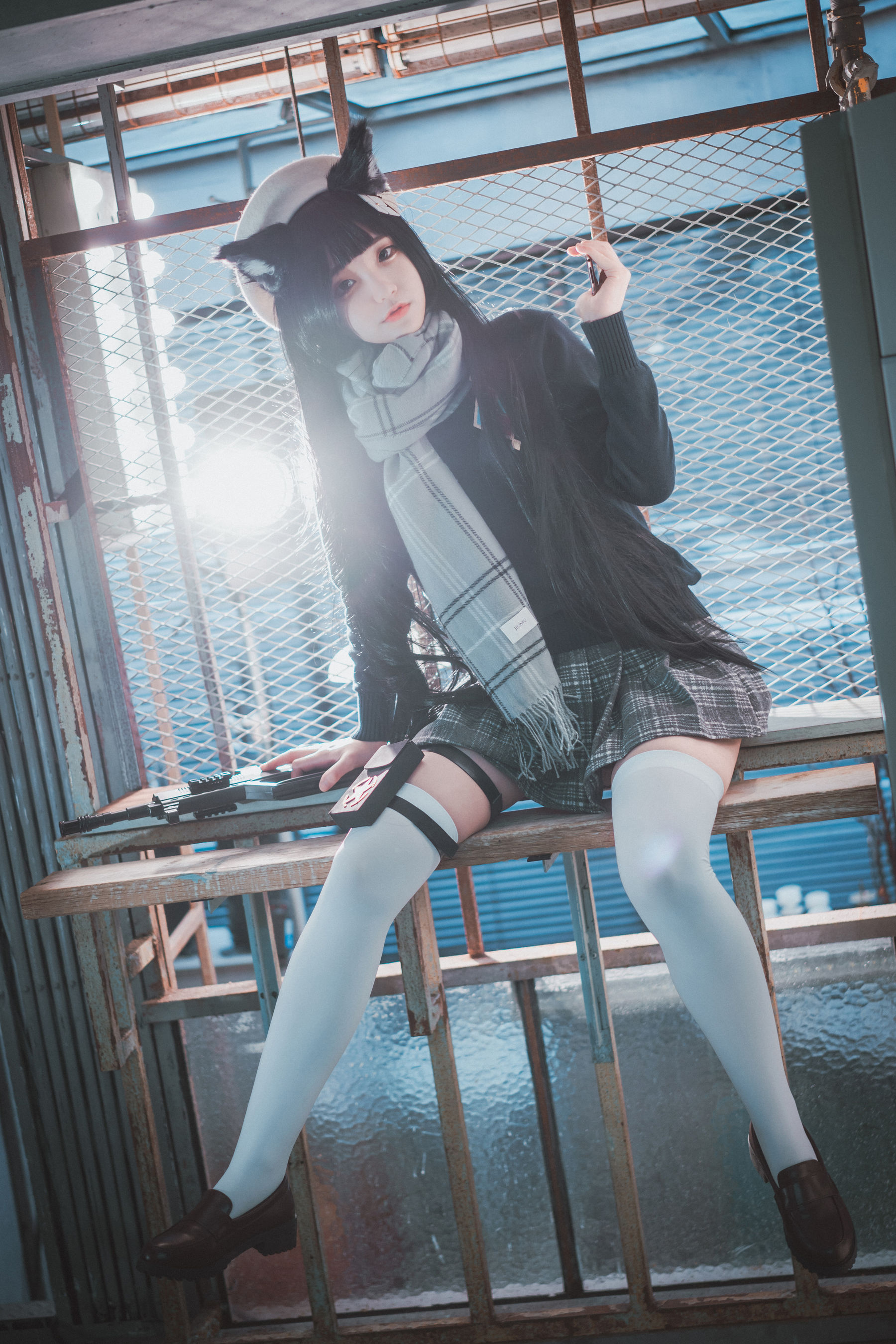 [DJAWA] Jenny – Type 95 Pure White Graduation [33P] - 秀人网免费无水印在线套图写真