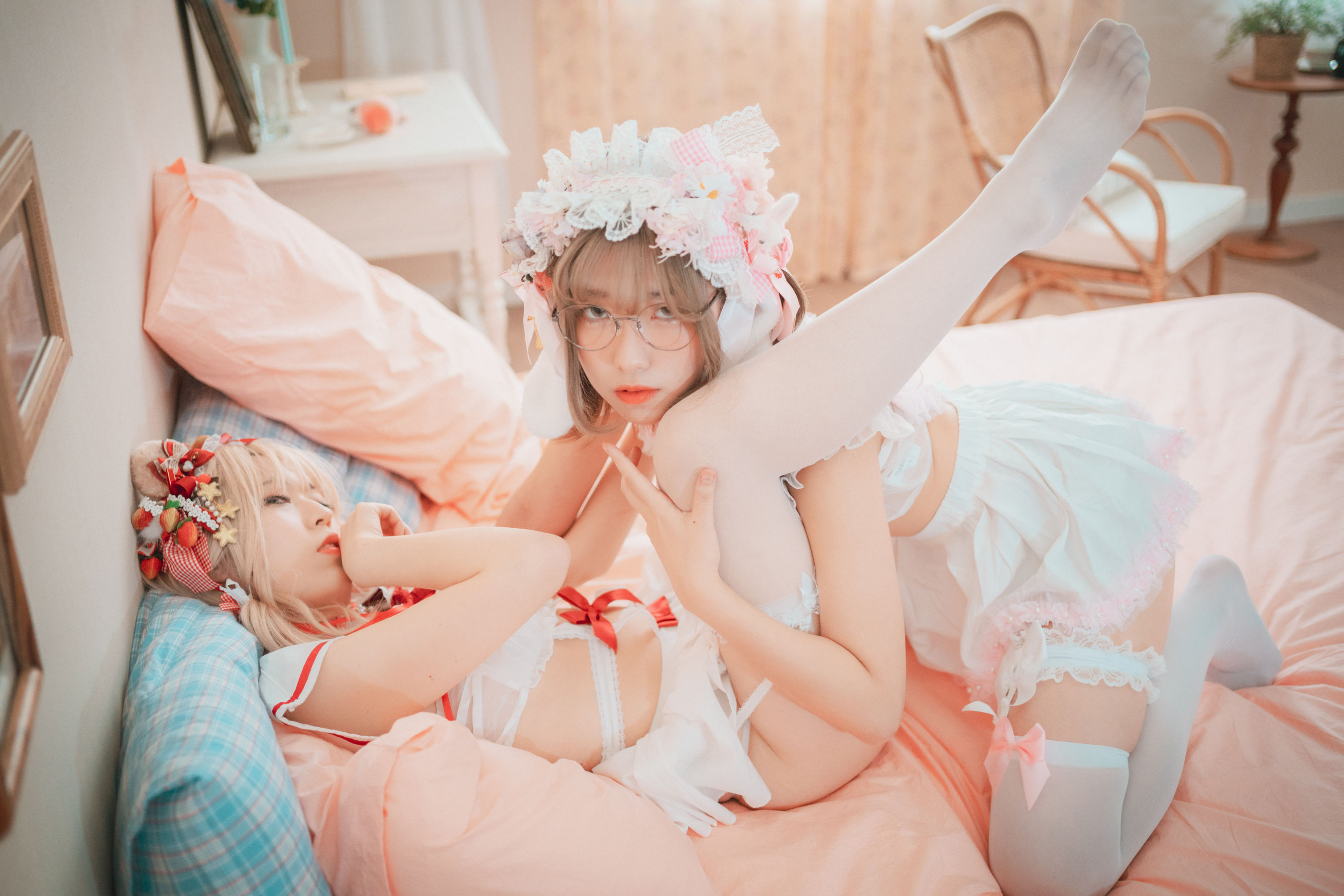 [DJAWA] Sonson &#038; Mozzi – Spring Comes Twice [61P] - 秀人网免费无水印在线套图写真