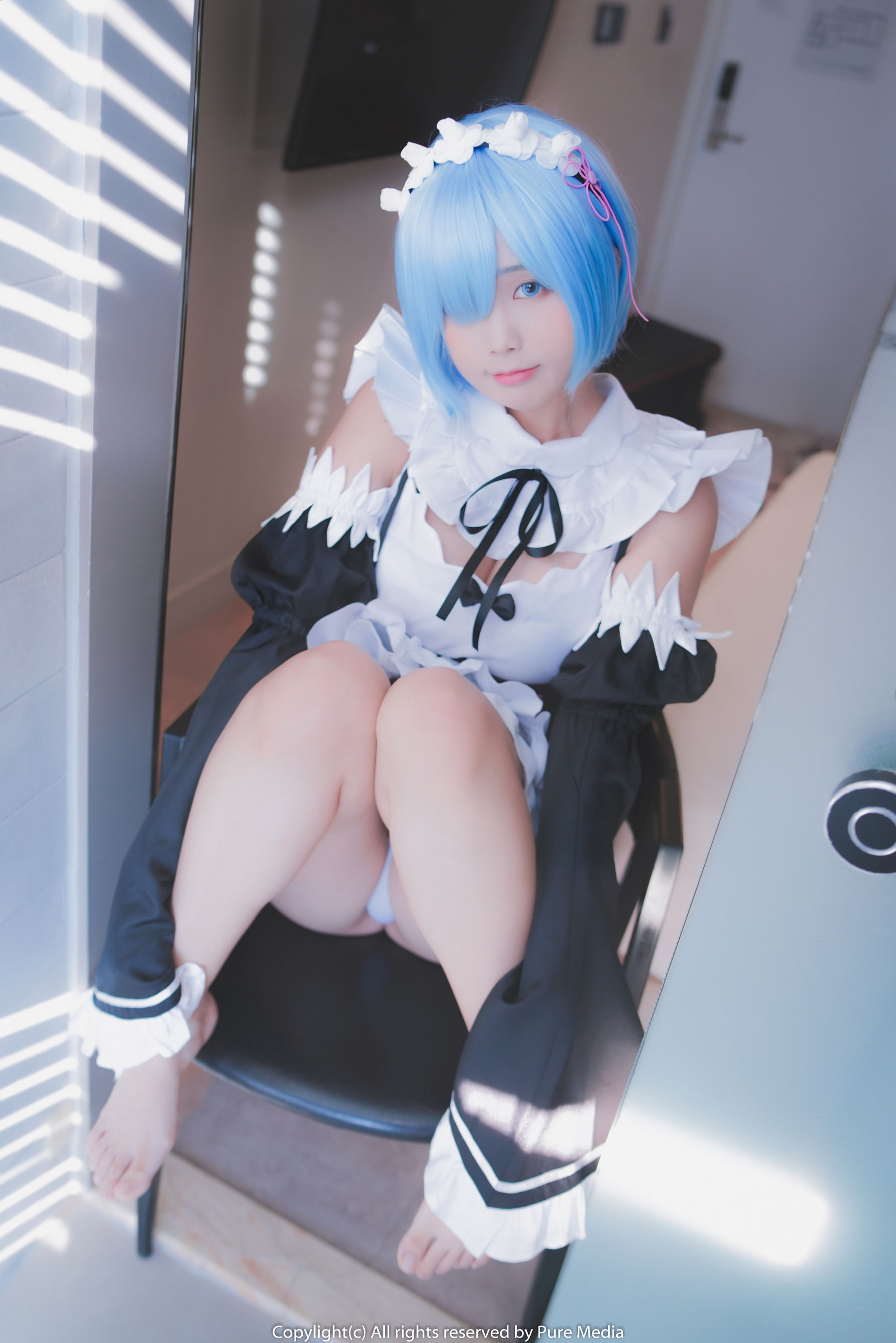 [PURE MEDIA] Vol.048 – Leechu [77P] - 秀人网免费无水印在线套图写真