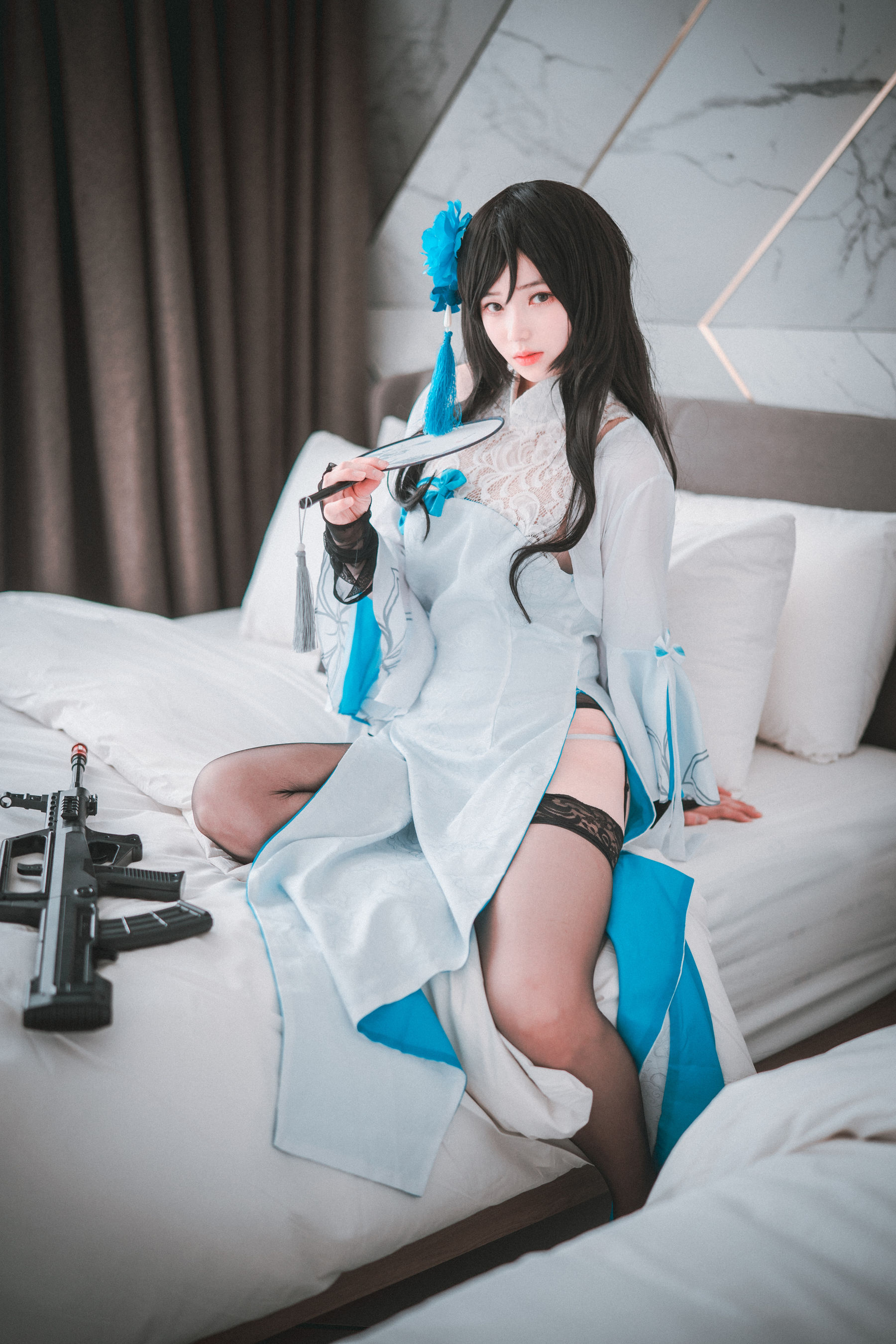 [DJAWA] BamBi – Type95 Jade Noisette Rose [46P] - 秀人网免费无水印在线套图写真