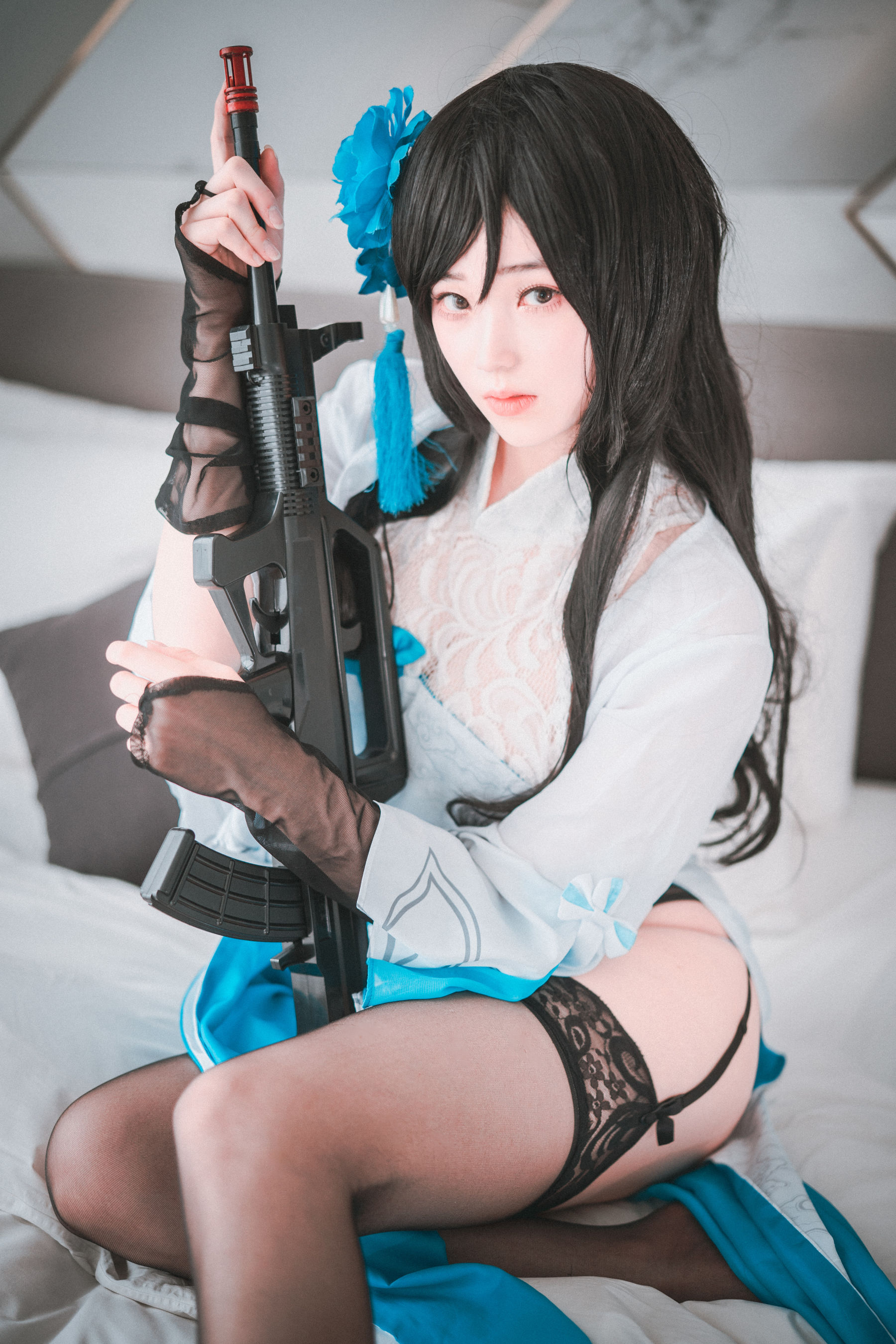 [DJAWA] BamBi – Type95 Jade Noisette Rose [46P] - 秀人网免费无水印在线套图写真