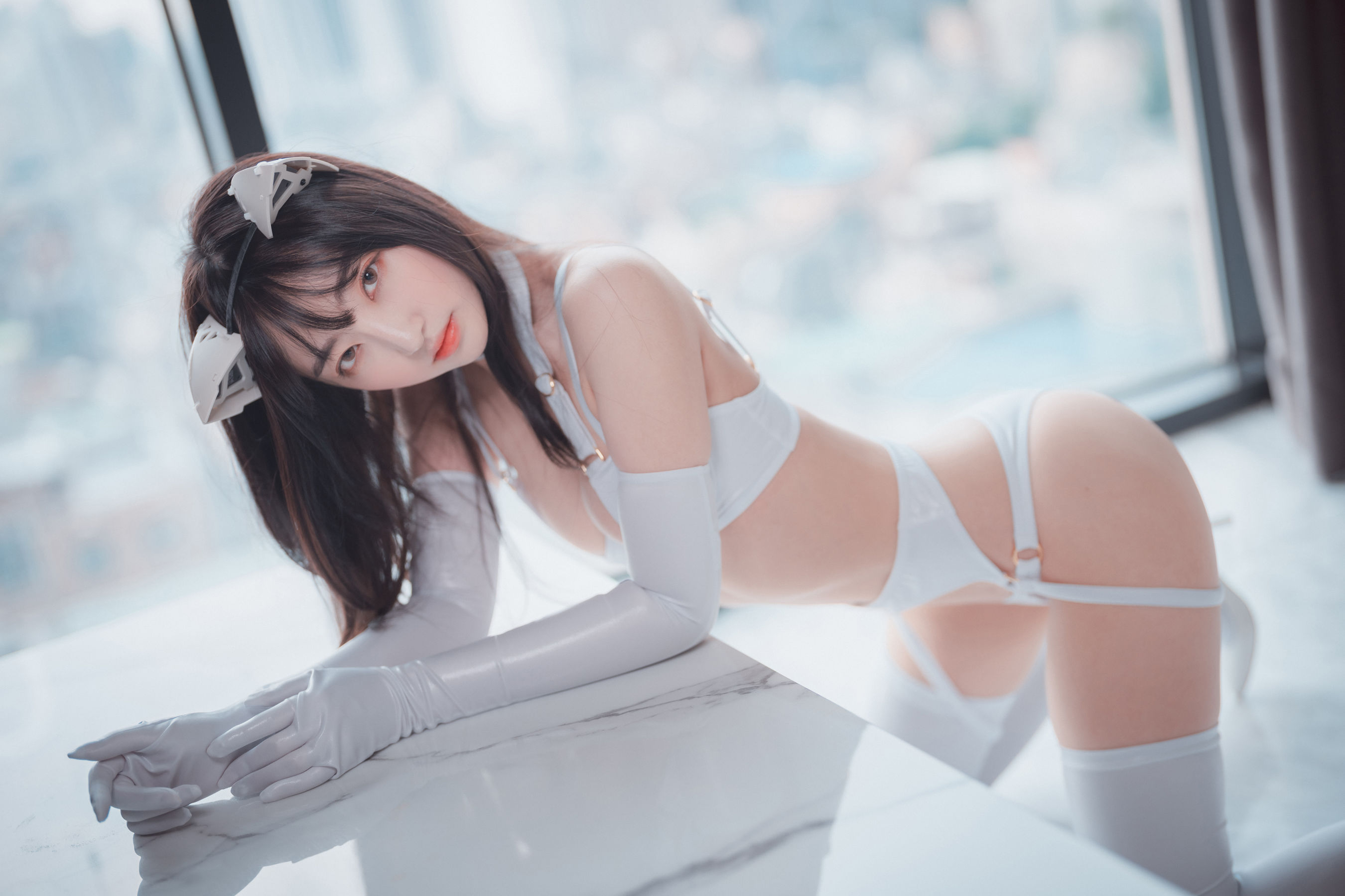 [DJAWA] Hanari – Snow Cat Vol.2 [119P] - 秀人网免费无水印在线套图写真