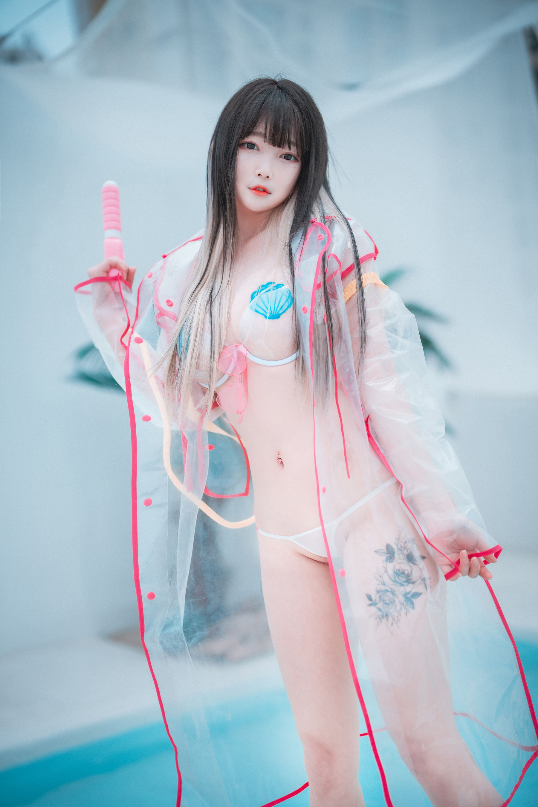 [DJAWA] Aram – Poolside Summer [93P] - 秀人网免费无水印在线套图写真