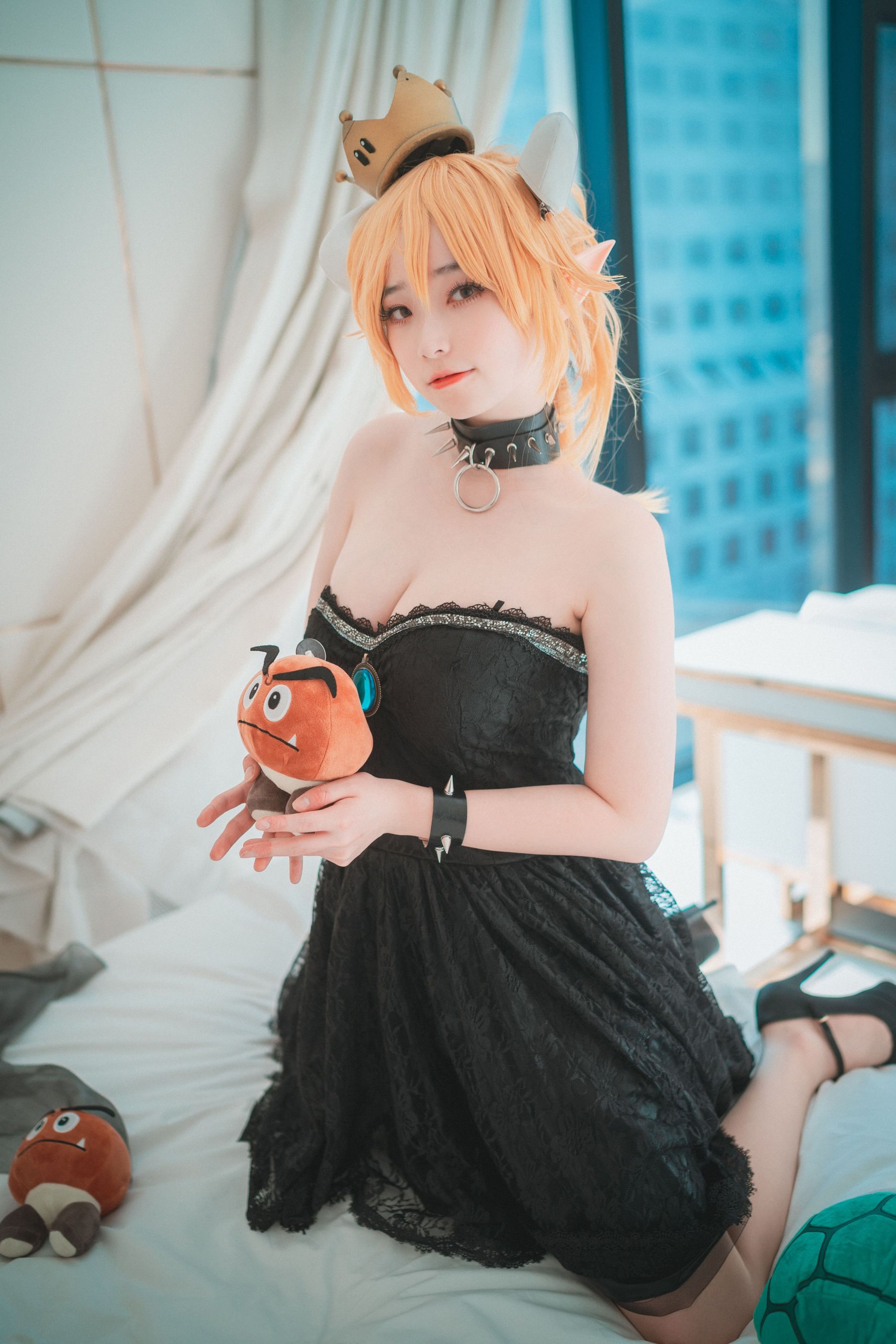 [DJAWA] BamBi – Halloween with Bowsette 写真套图 [50P] - 秀人网免费无水印在线套图写真