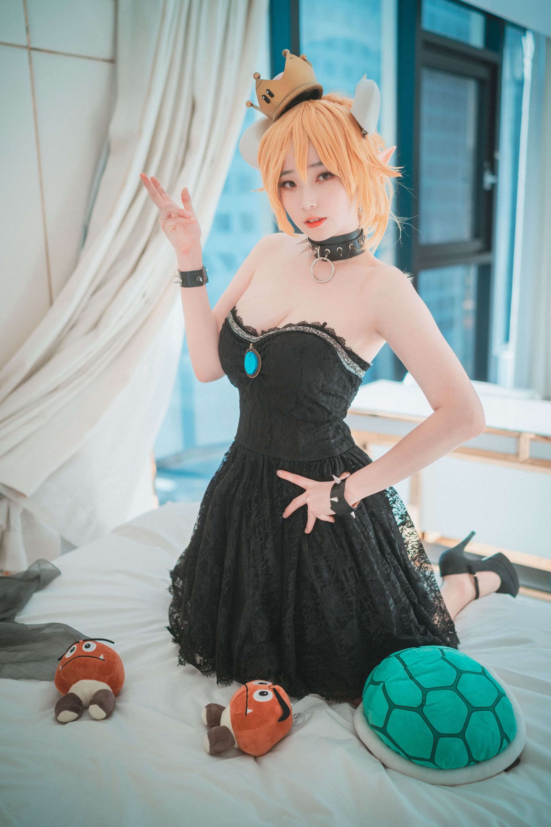 [DJAWA] BamBi – Halloween with Bowsette 写真套图 [50P] - 秀人网免费无水印在线套图写真