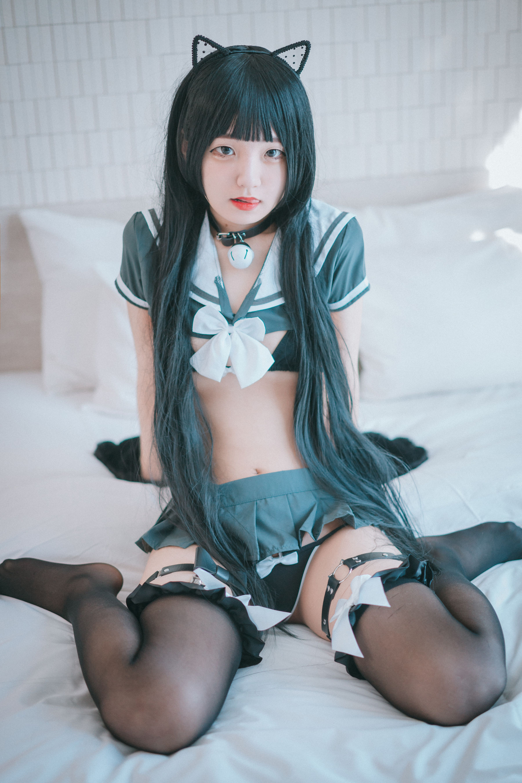 [DJAWA] Jenny – Katzenmadchen in Schuluniform [42P] - 秀人网免费无水印在线套图写真