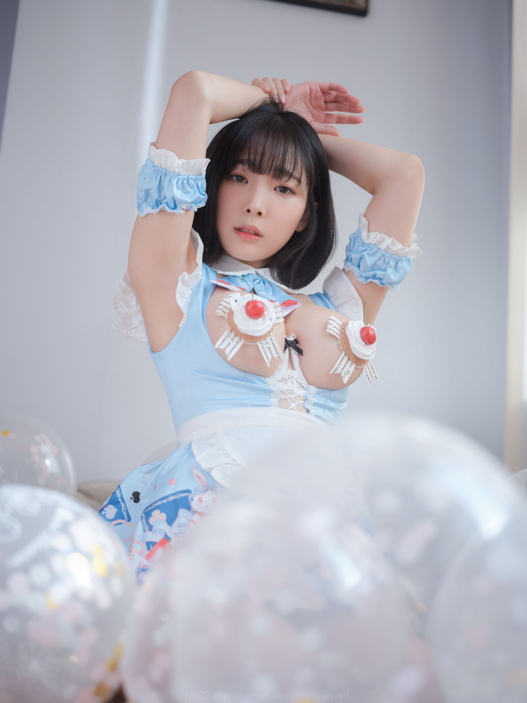 [ARTGRAVIA] Kang Inkyung [140P] - 秀人网免费无水印在线套图写真