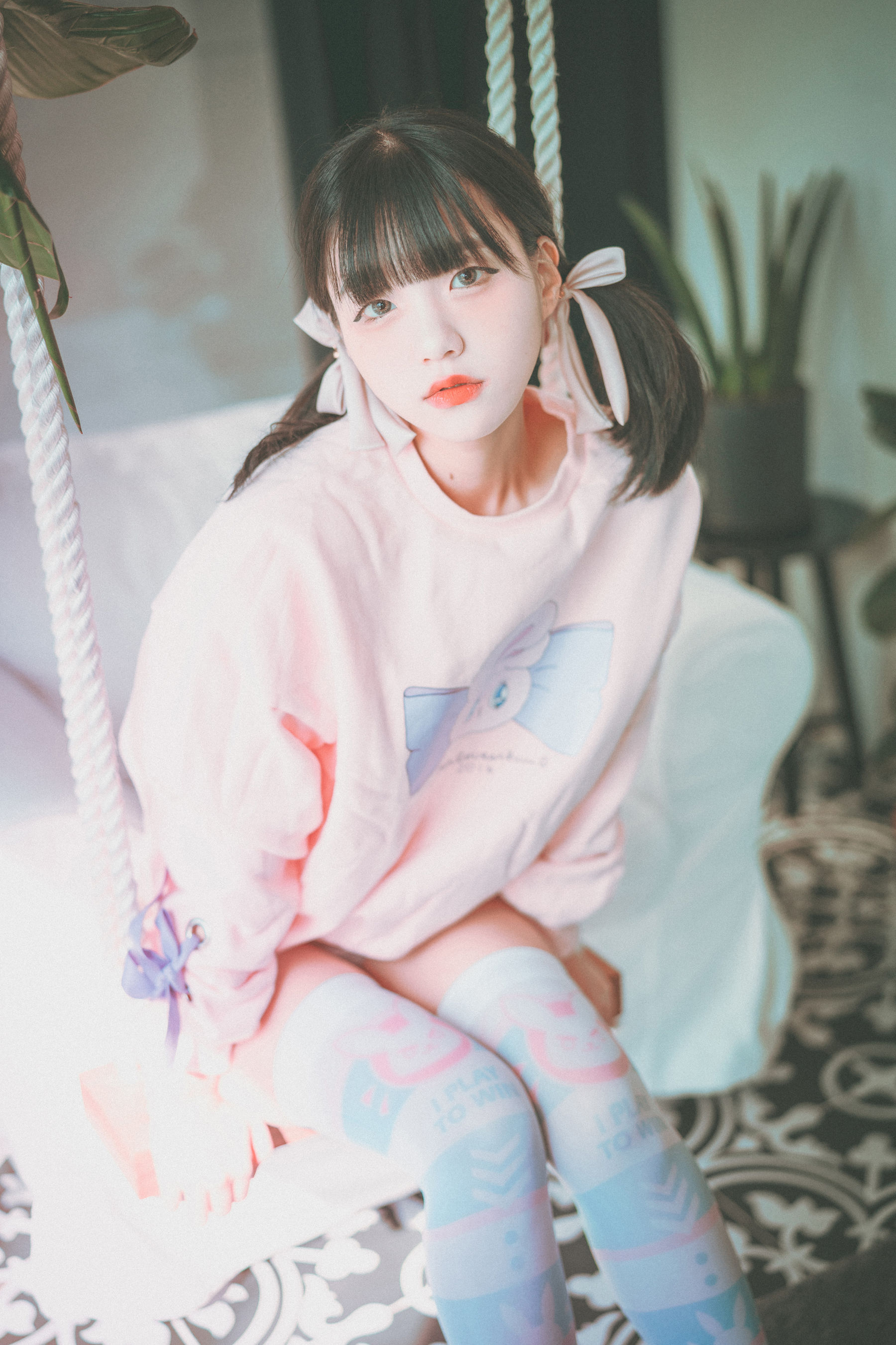 [DJAWA] Jenny – Lovely Pink [34P] - 秀人网免费无水印在线套图写真