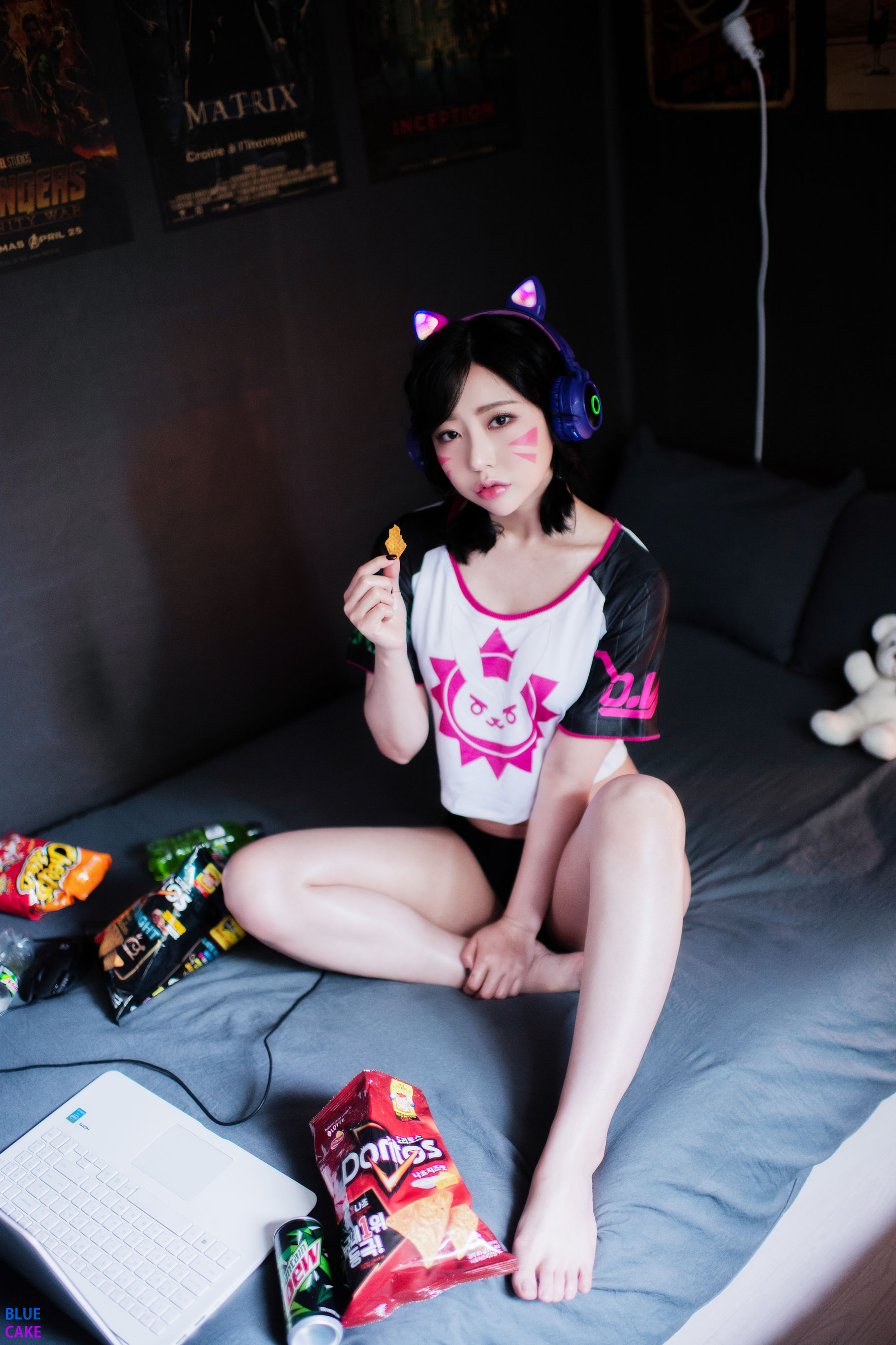 [BLUECAKE] Luci Hello I am Dva Kim [80P] - 秀人网免费无水印在线套图写真