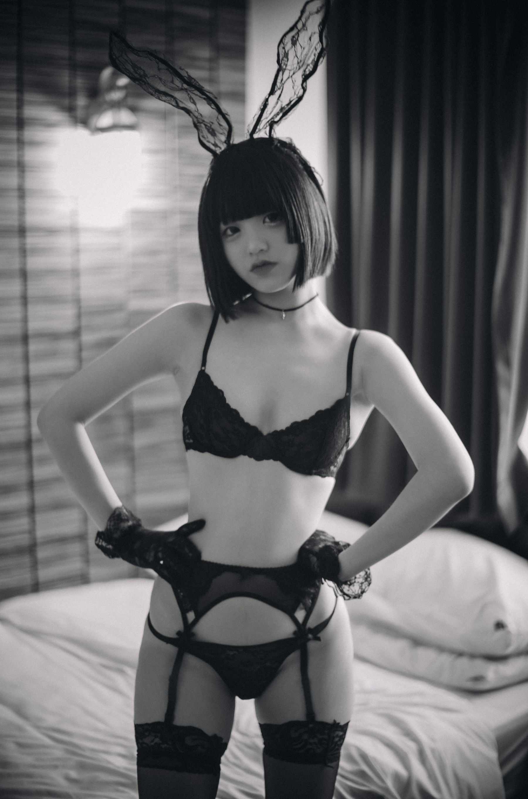 DJAWA Jenny – Blanc et Noir Jenny [86P] - 秀人网免费无水印在线套图写真