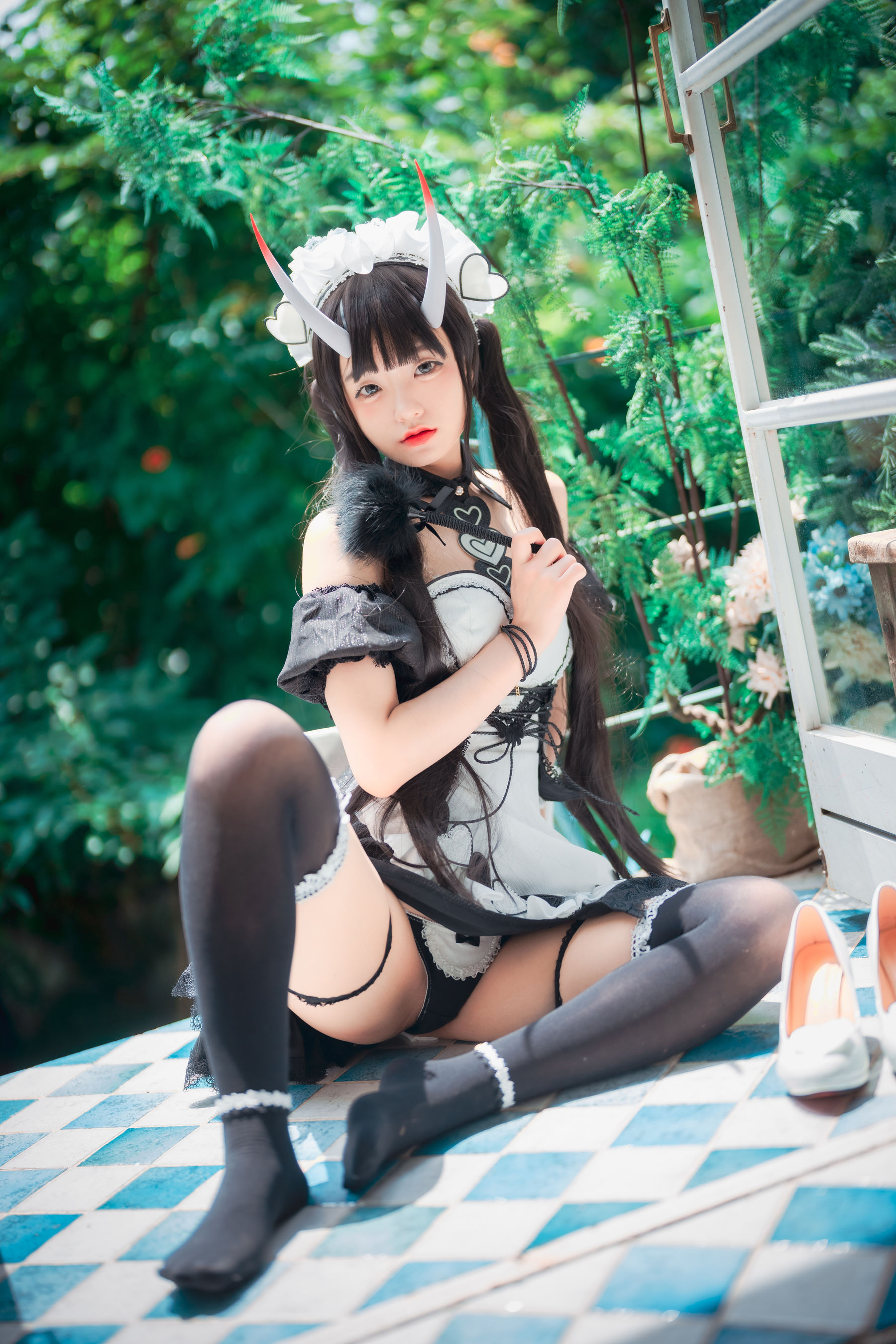 DJAWA Jenny – Maid Mansion Noshiro [126P] - 秀人网免费无水印在线套图写真
