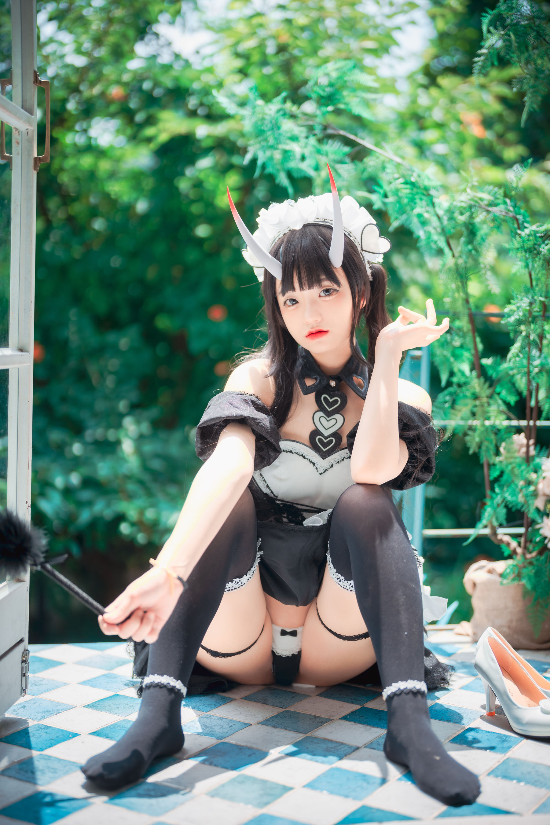 DJAWA Jenny – Maid Mansion Noshiro [126P] - 秀人网免费无水印在线套图写真