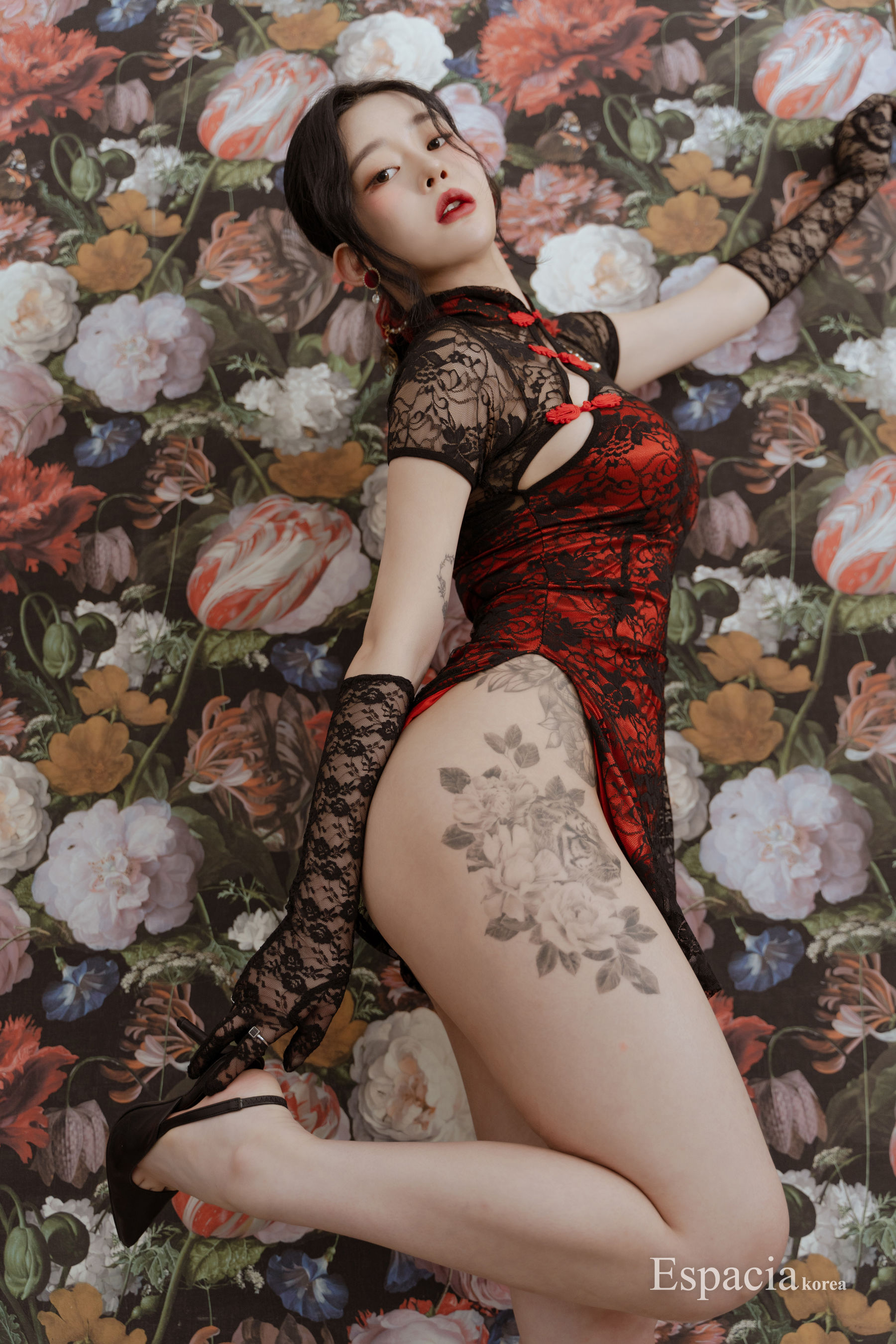 [ESPACIAKOREA] EXC-130 – Rahee [24P] - 秀人网免费无水印在线套图写真