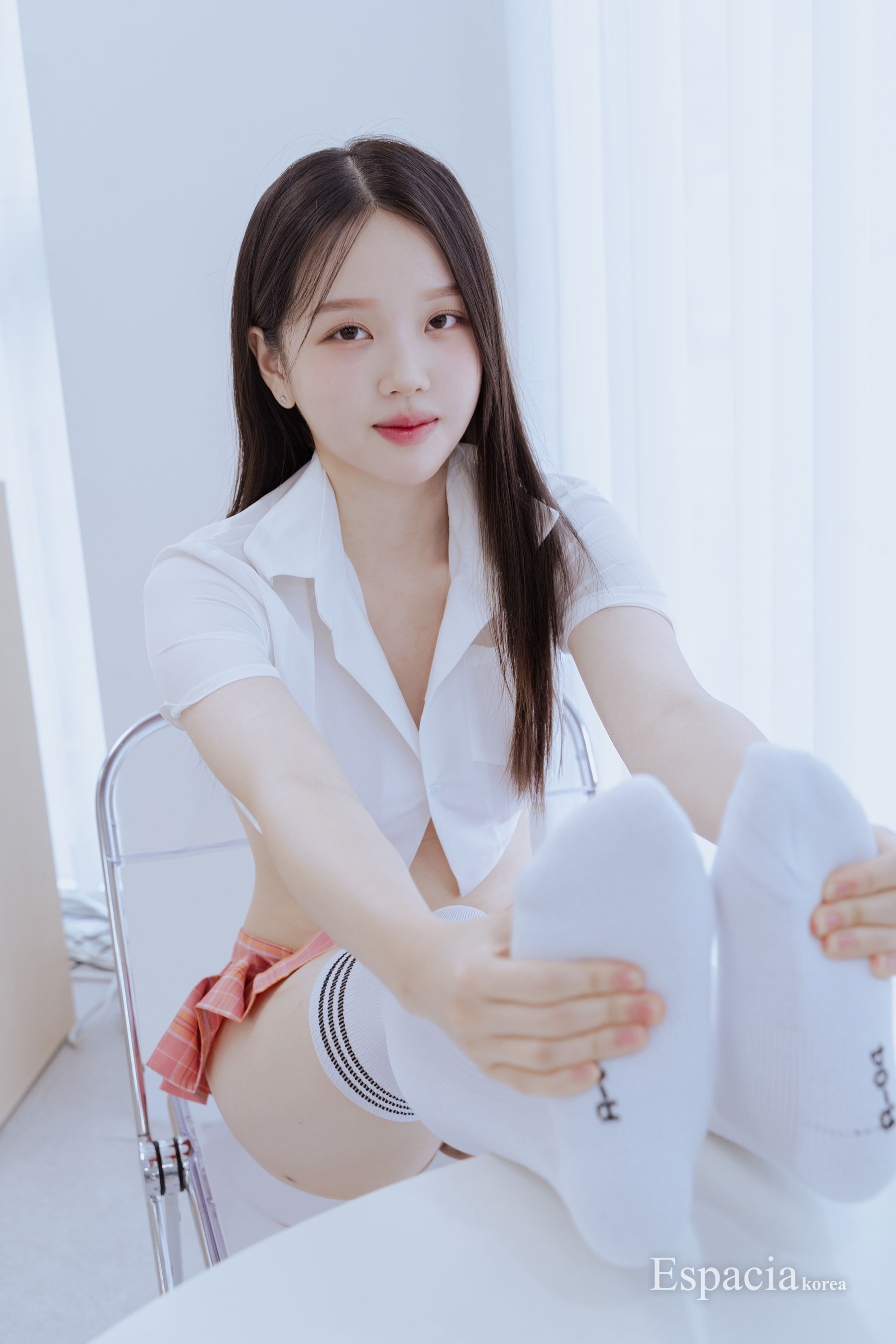 [ESPACIAKOREA] EHC-086 – Somi [50P] - 秀人网免费无水印在线套图写真