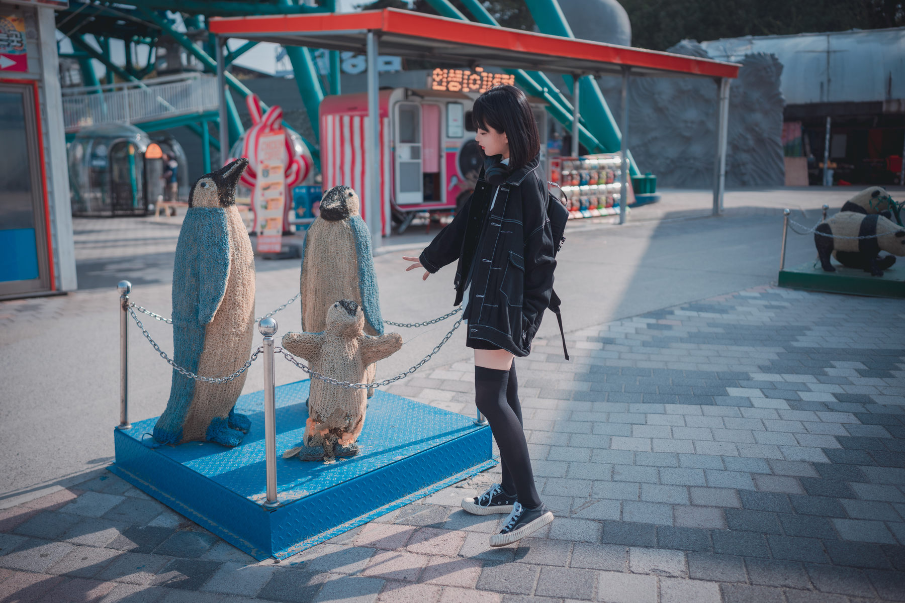 [DJAWA] Jenny – Theme Park Girl Jenny [162P] - 秀人网免费无水印在线套图写真