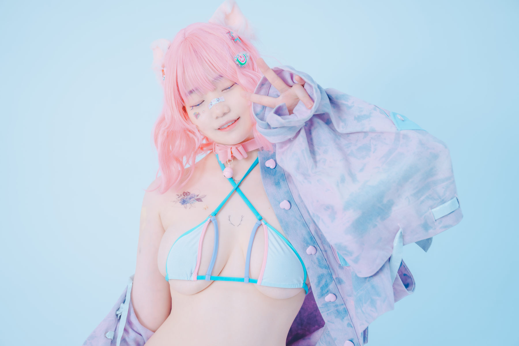 [DJAWA] Mimmi × Ceyatic – Pop Kitty Party [124P] - 秀人网免费无水印在线套图写真