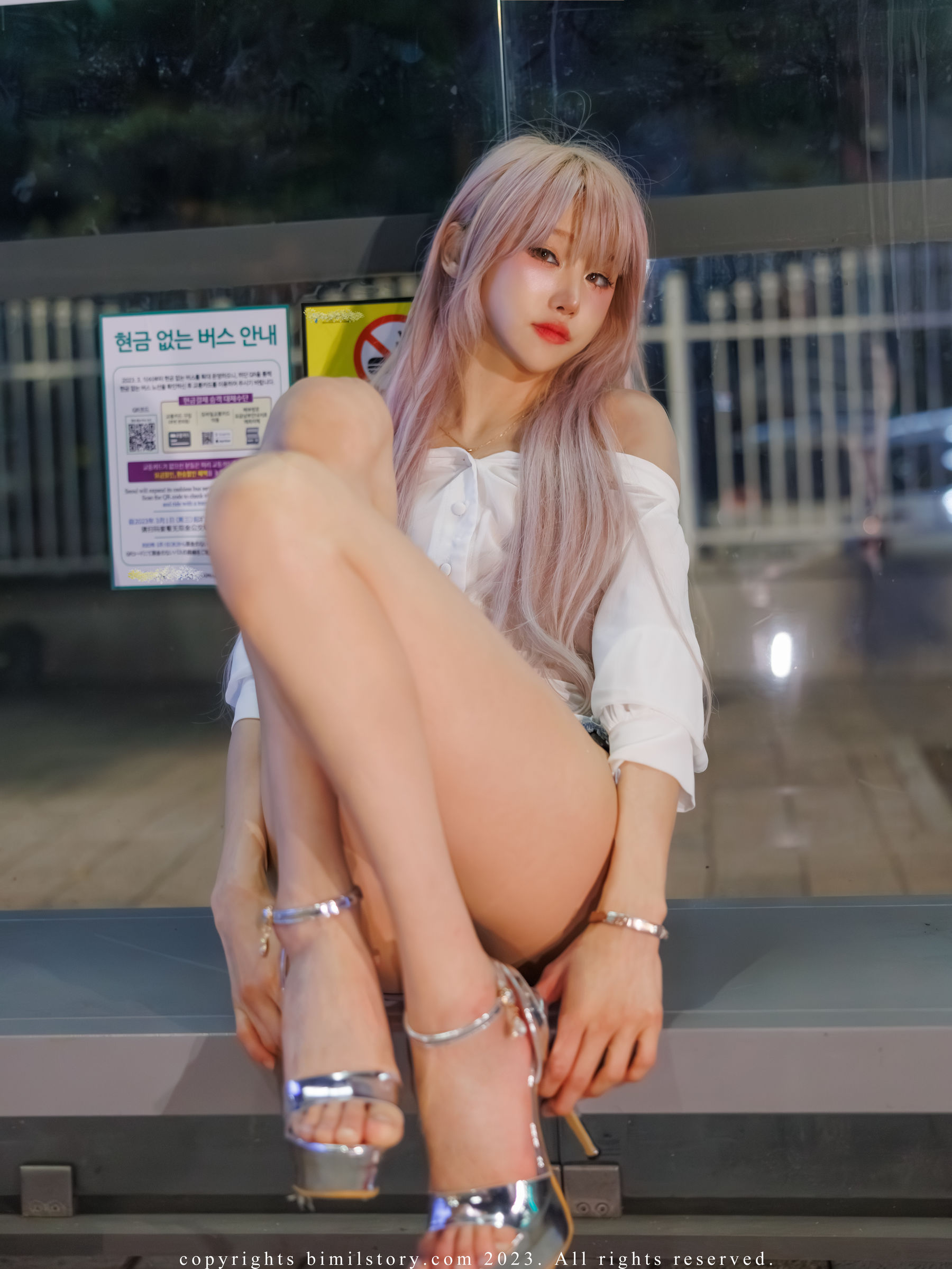 [Bimilstory] Taeri – Vol.16 The woman designated driver [100P] - 秀人网免费无水印在线套图写真