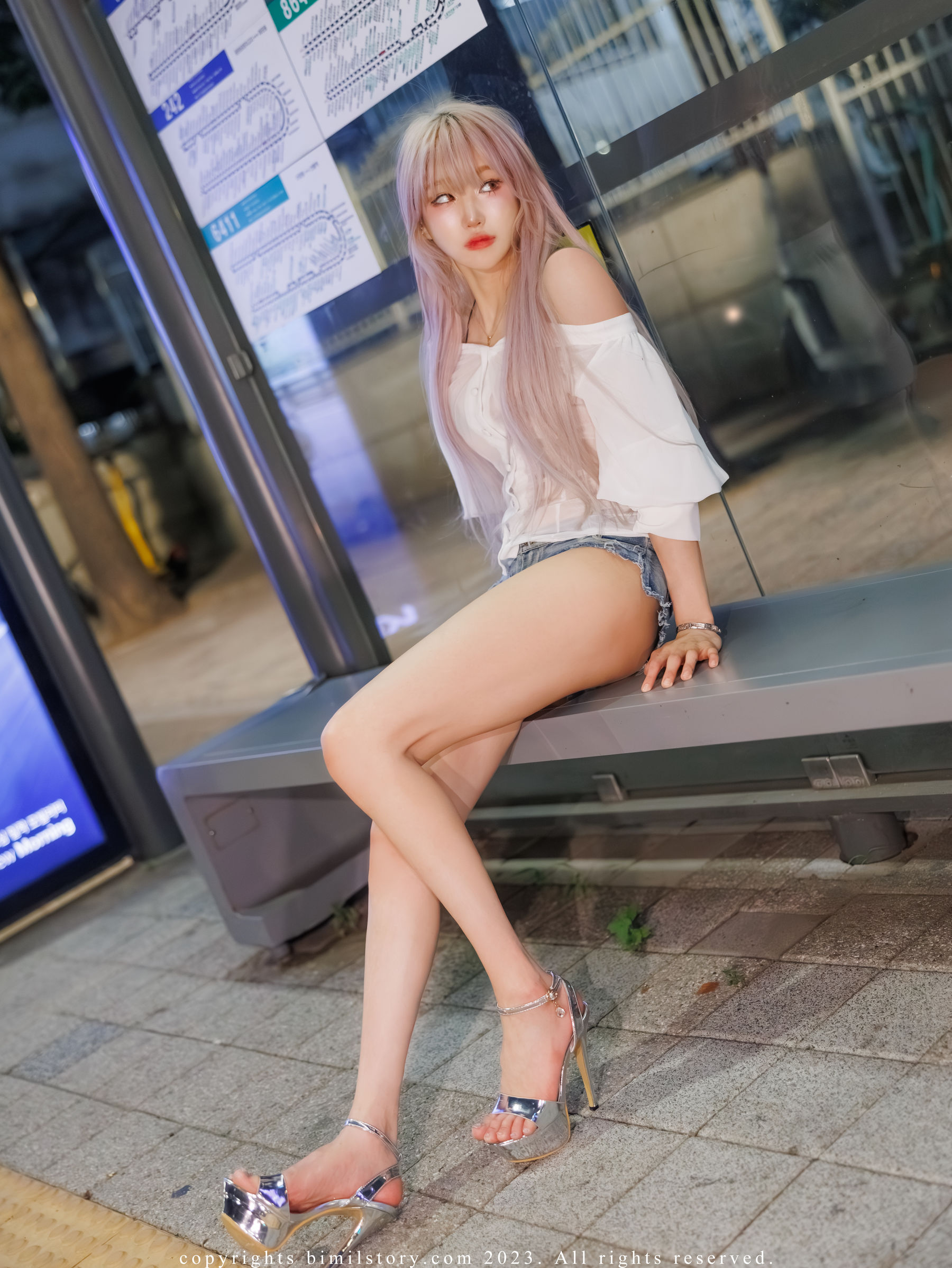 [Bimilstory] Taeri – Vol.16 The woman designated driver [100P] - 秀人网免费无水印在线套图写真
