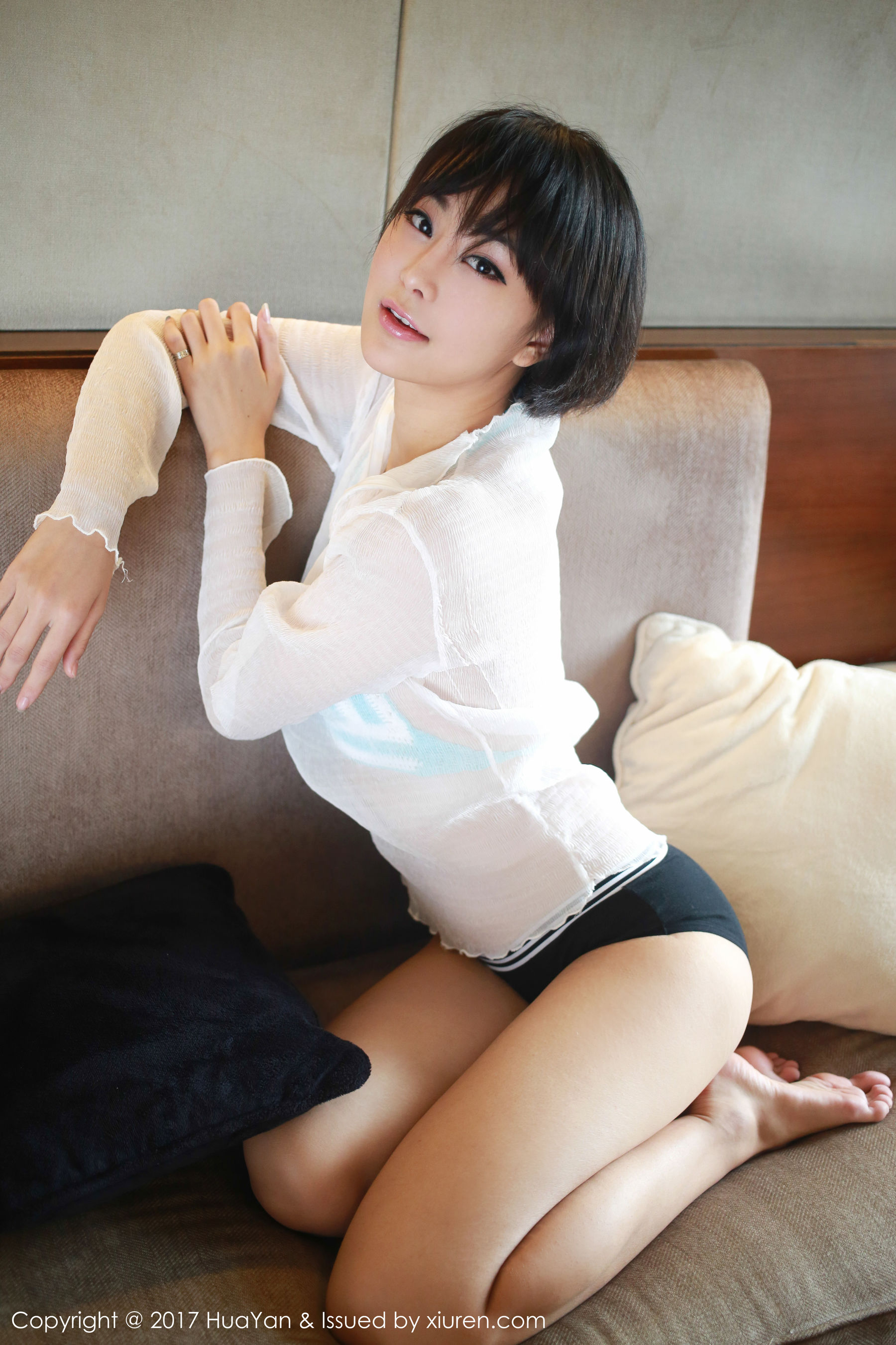 图片[6]-清新短发新人@艺蕾 HUAYAN 花の颜 VOL.035 [43P]-COS写真在线网