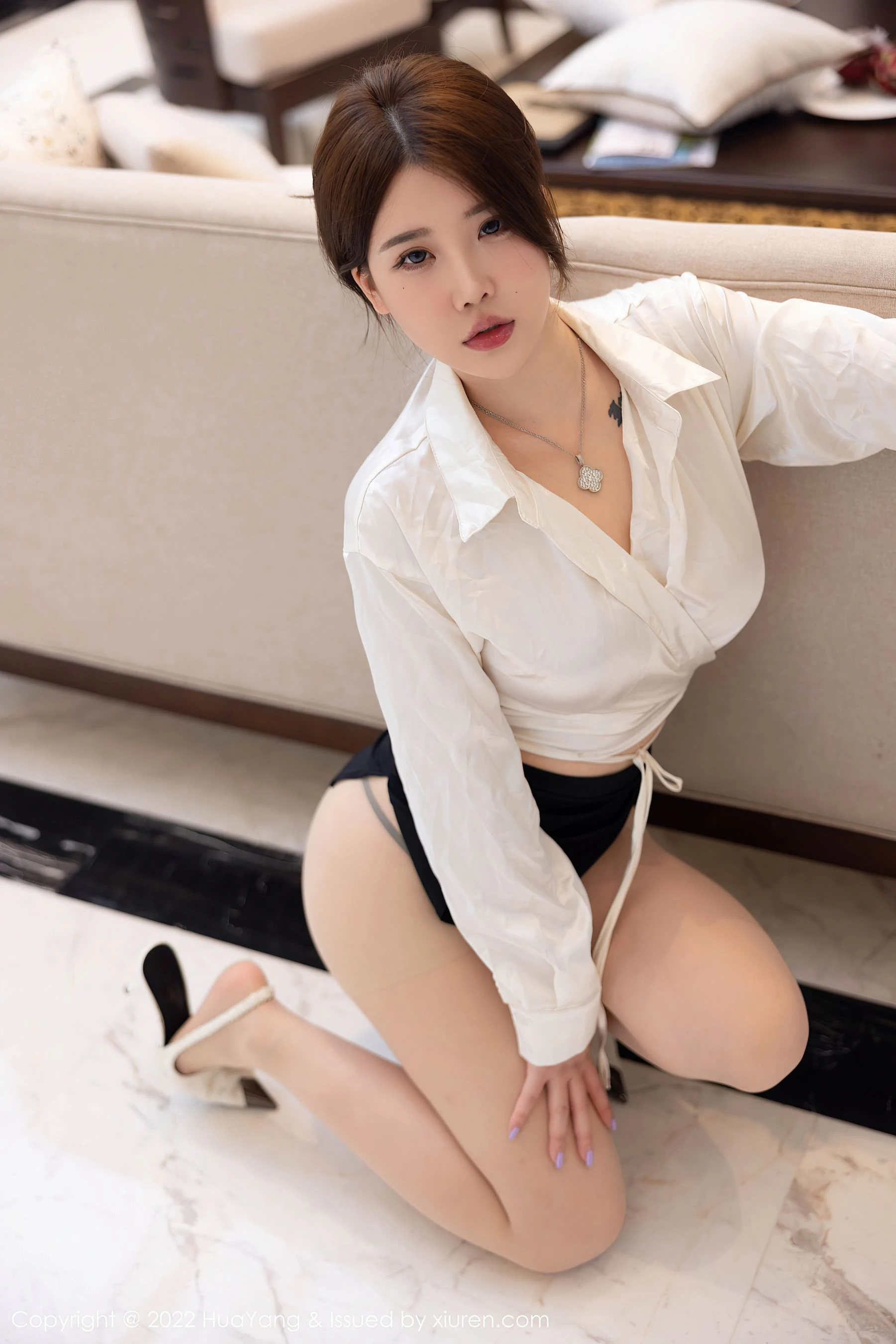 图片[6]-花漾 VOL.516 小海臀Rena 丝袜短裙-COS写真在线网