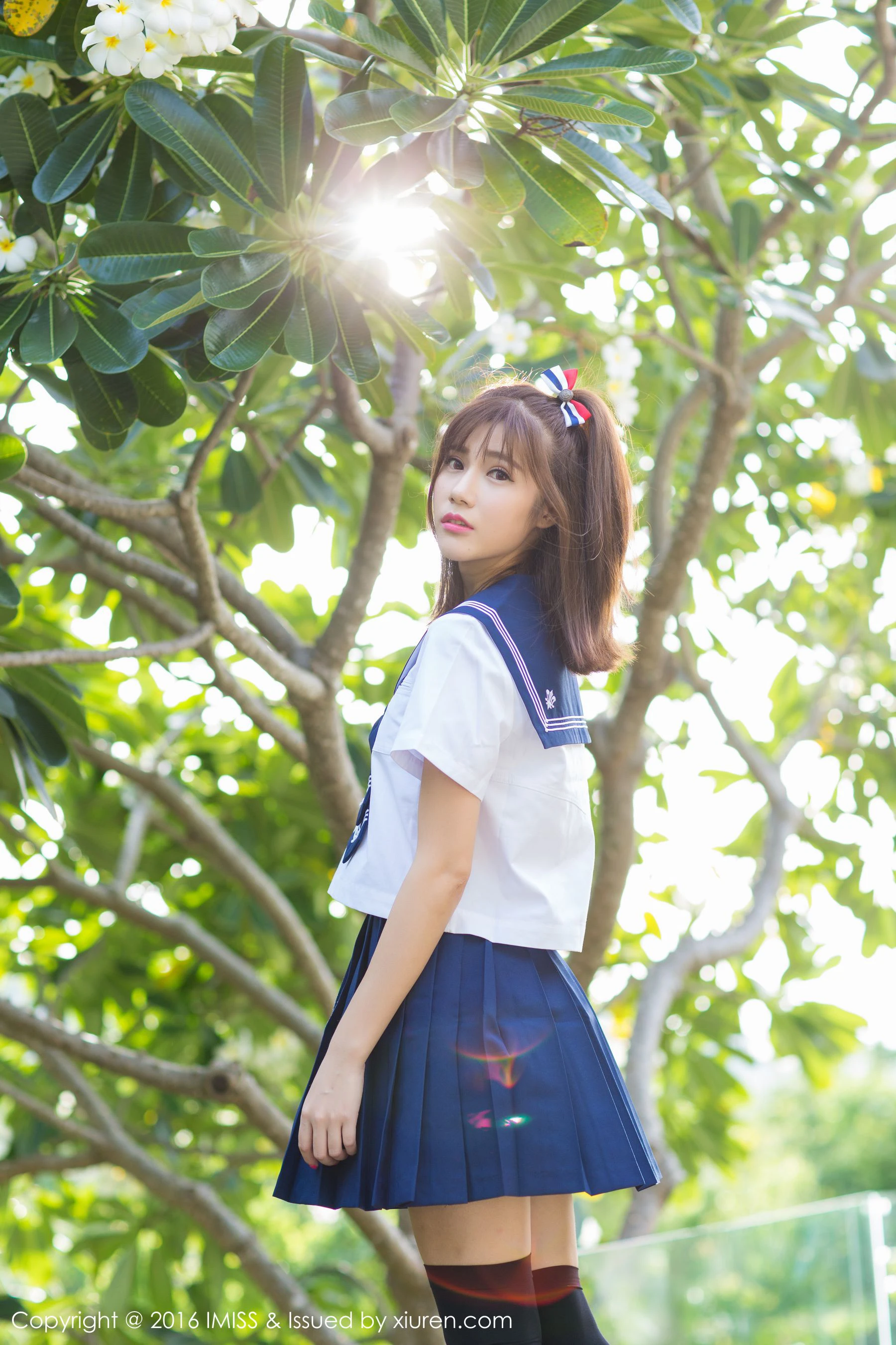 图片[6]-Sandy陈天扬《清纯校服系列+性感比基尼》 爱蜜社IMiss Vol.134-COS写真在线网