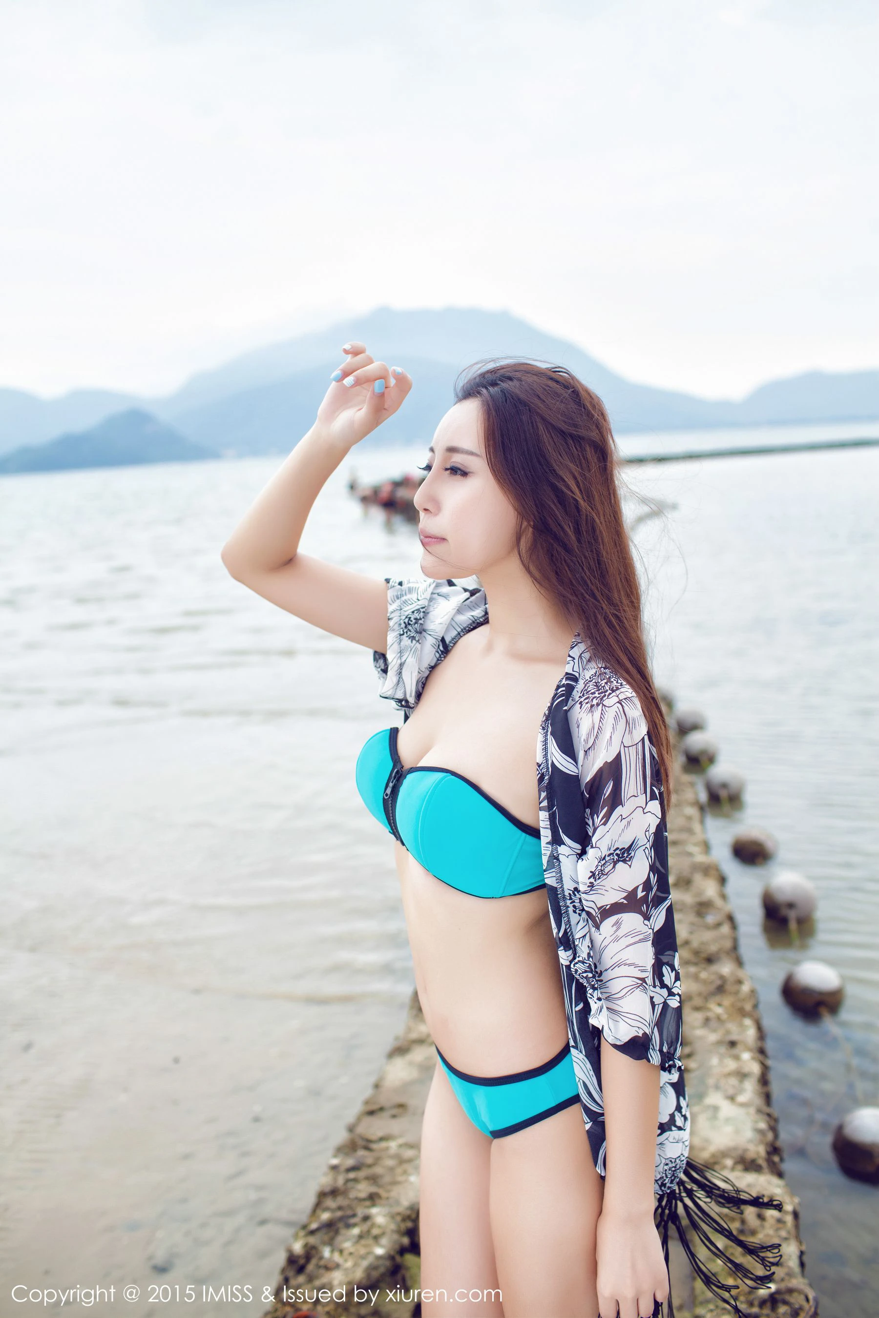图片[6]-樂樂Mango《海边比基尼系列》 爱蜜社IMiss Vol.014-COS写真在线网