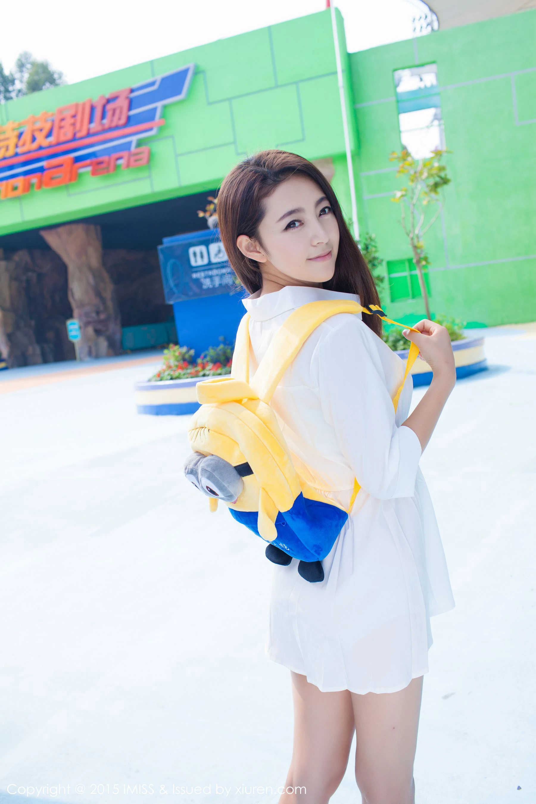 图片[3]-夏茉GIGI《小清新街拍》 爱蜜社IMiss Vol.053-COS写真在线网
