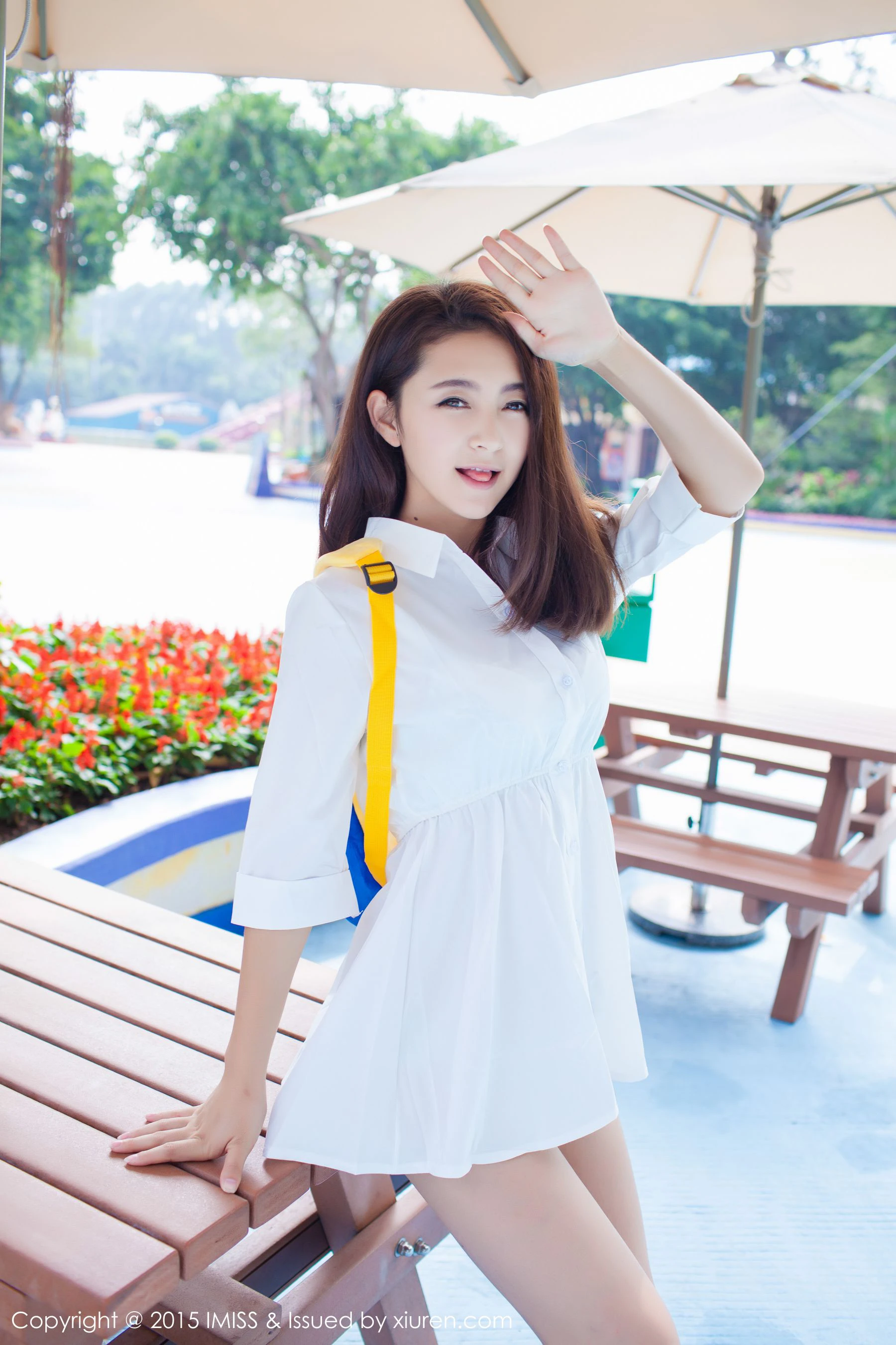 图片[4]-夏茉GIGI《小清新街拍》 爱蜜社IMiss Vol.053-COS写真在线网