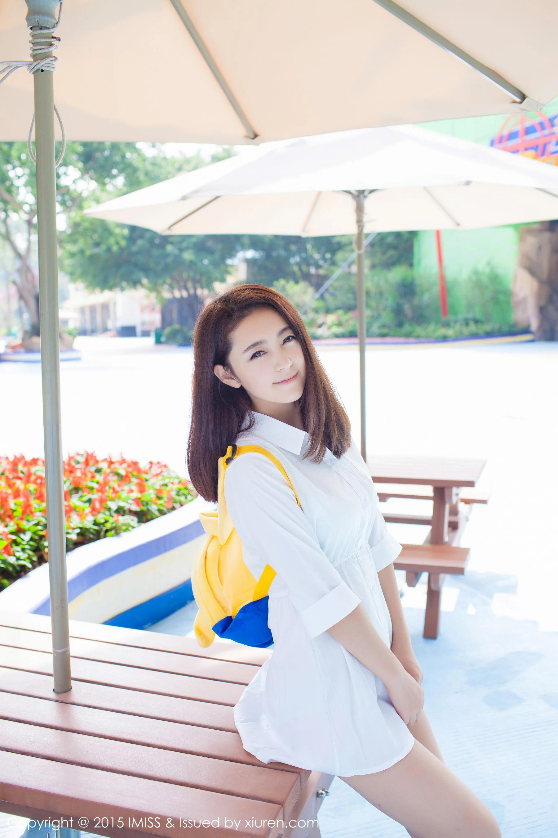 图片[2]-夏茉GIGI《小清新街拍》 爱蜜社IMiss Vol.053-COS写真在线网