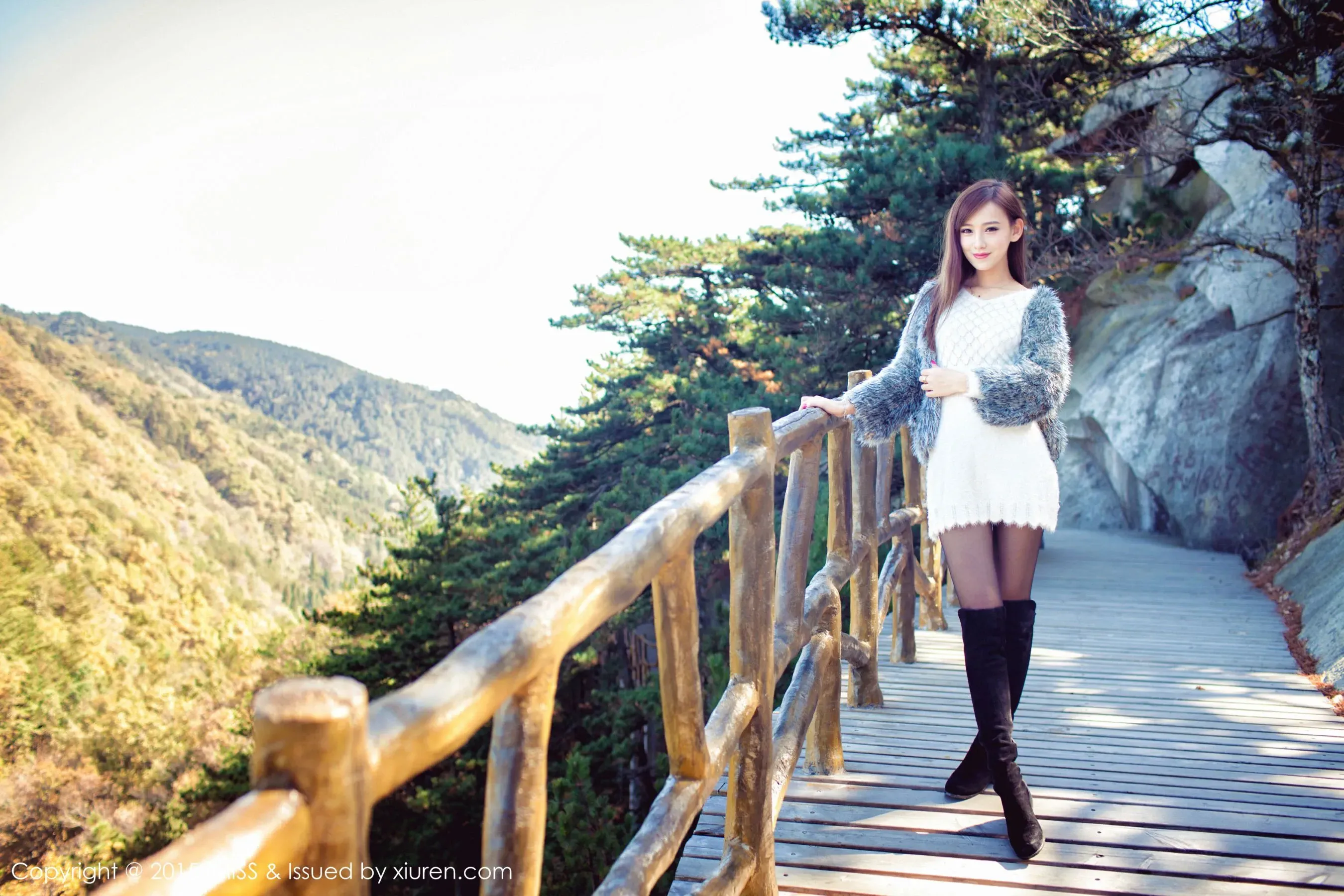 图片[6]-李玉洁Daisy《武汉大别山薄刀峰旅拍》 爱蜜社IMiss Vol.040-COS写真在线网