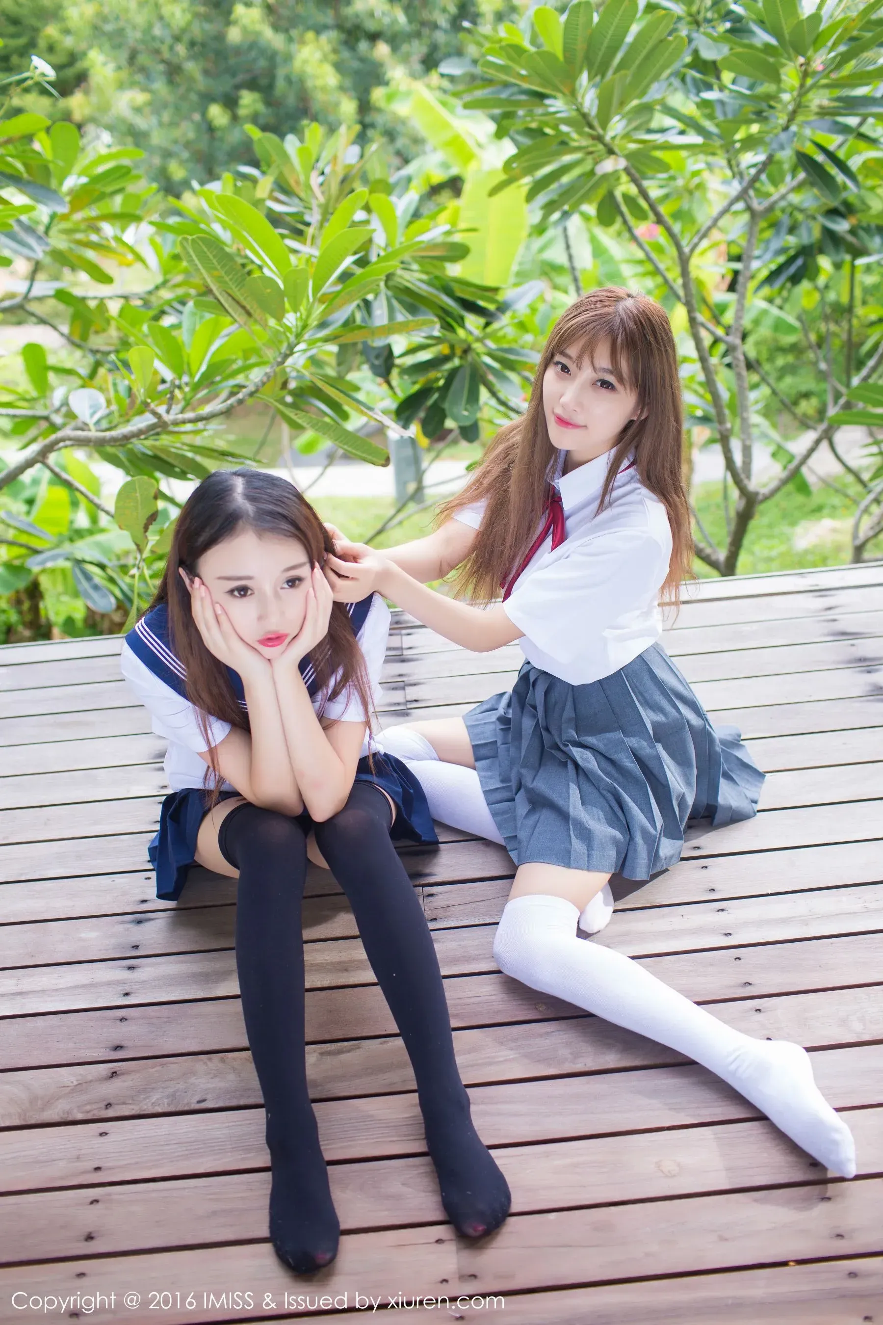 图片[5]-赵小米Kitty、sugar小甜心CC《闺蜜》 爱蜜社IMiss Vol.133-COS写真在线网
