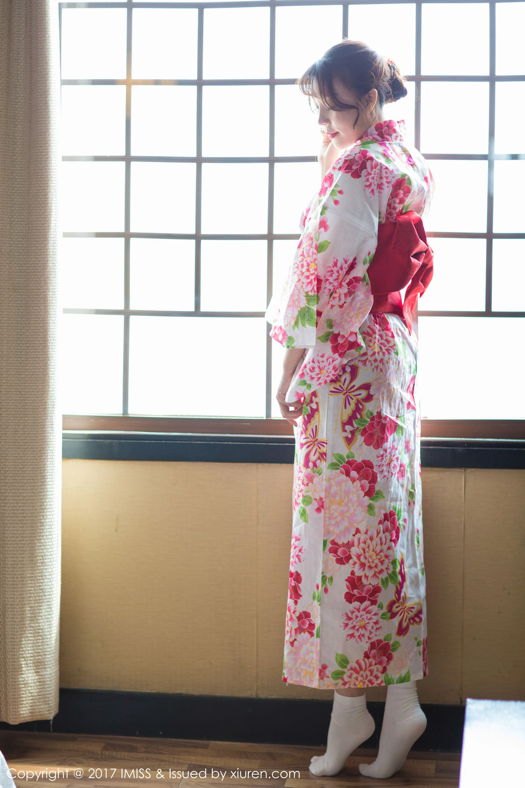 图片[3]-芝芝Booty《日系和服+迷你比基尼》 爱蜜社 VOL.170-COS写真在线网