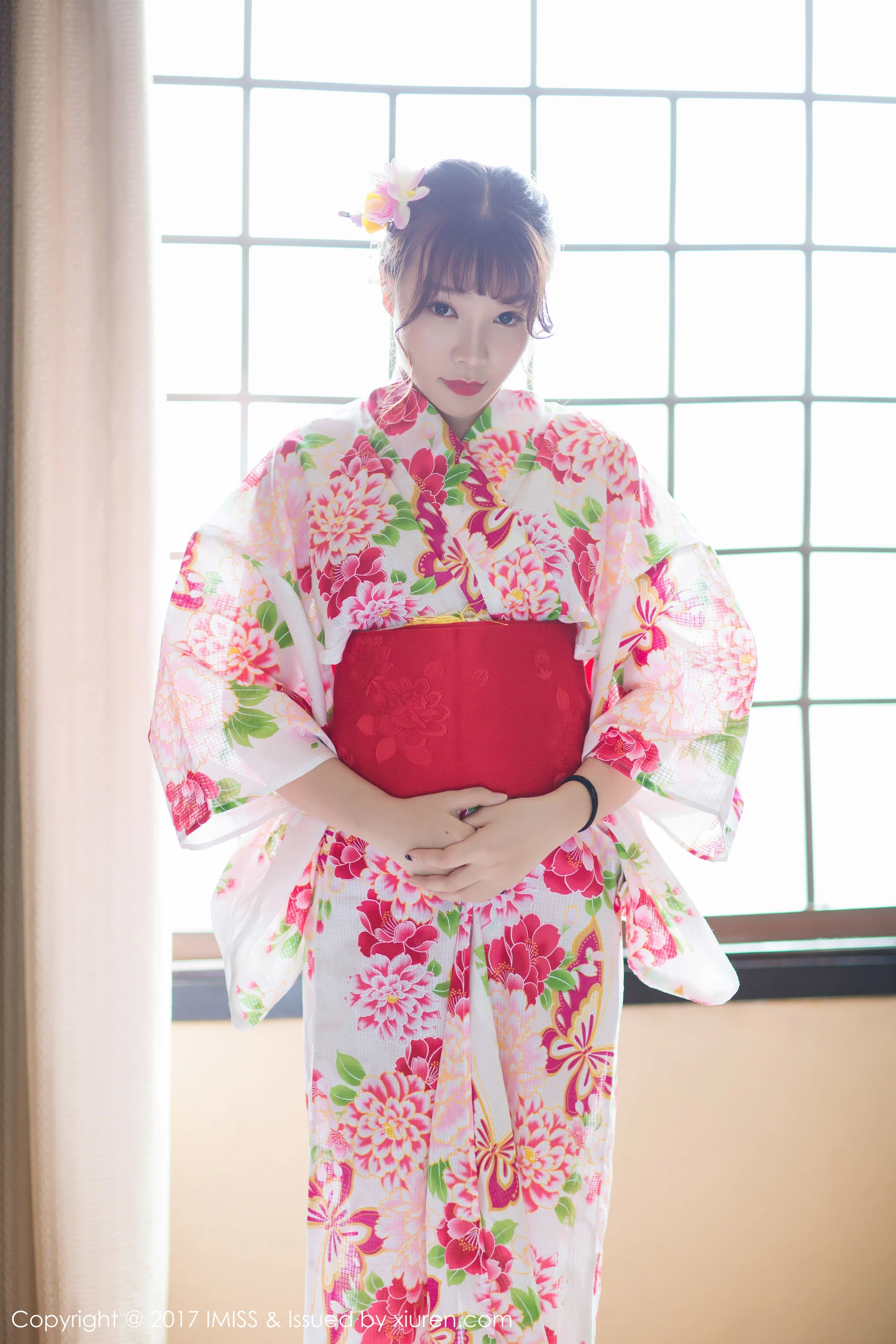 图片[2]-芝芝Booty《日系和服+迷你比基尼》 爱蜜社 VOL.170-COS写真在线网
