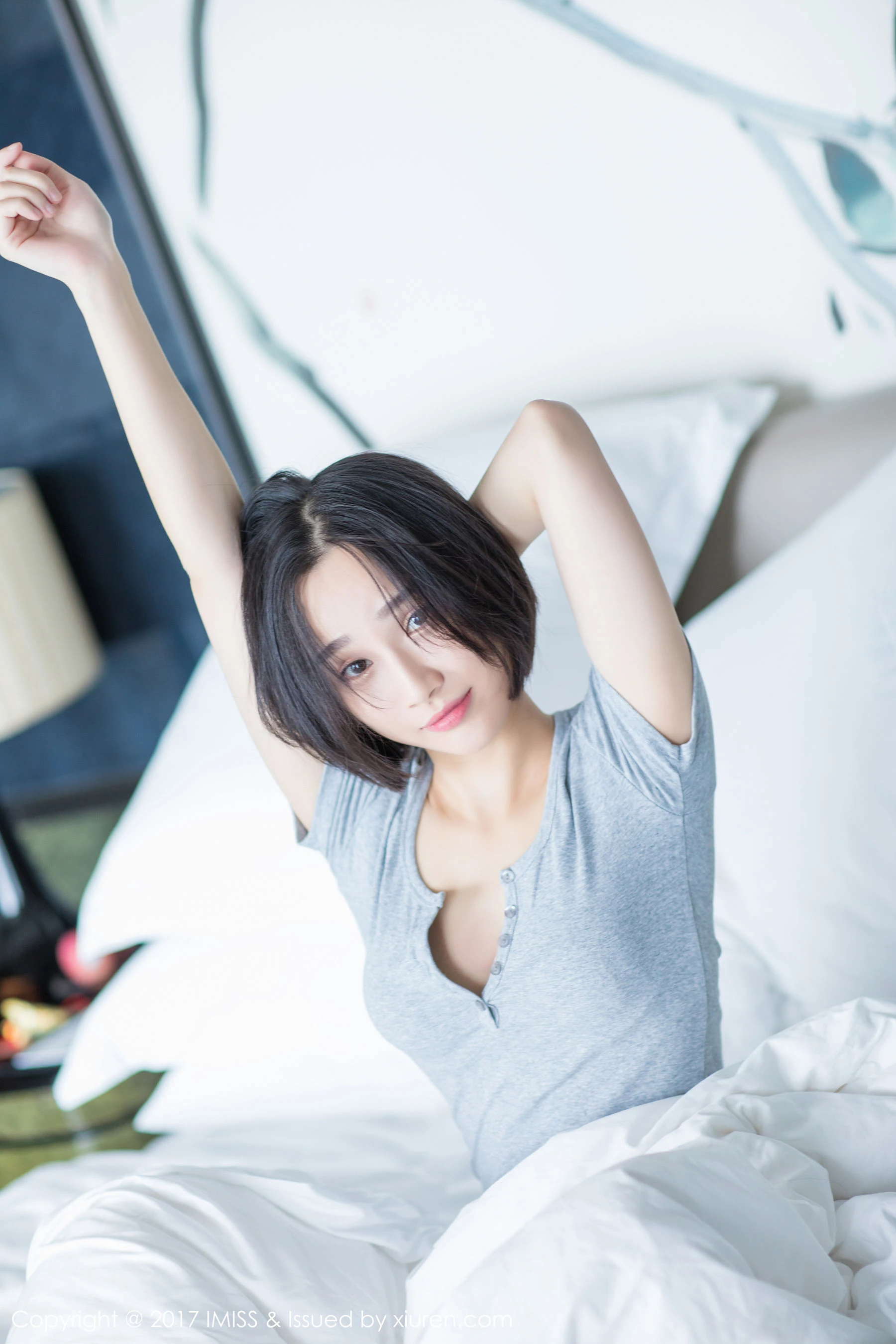 图片[4]-莉雅Livia《日系短发女神》 爱蜜社 VOL.178-COS写真在线网