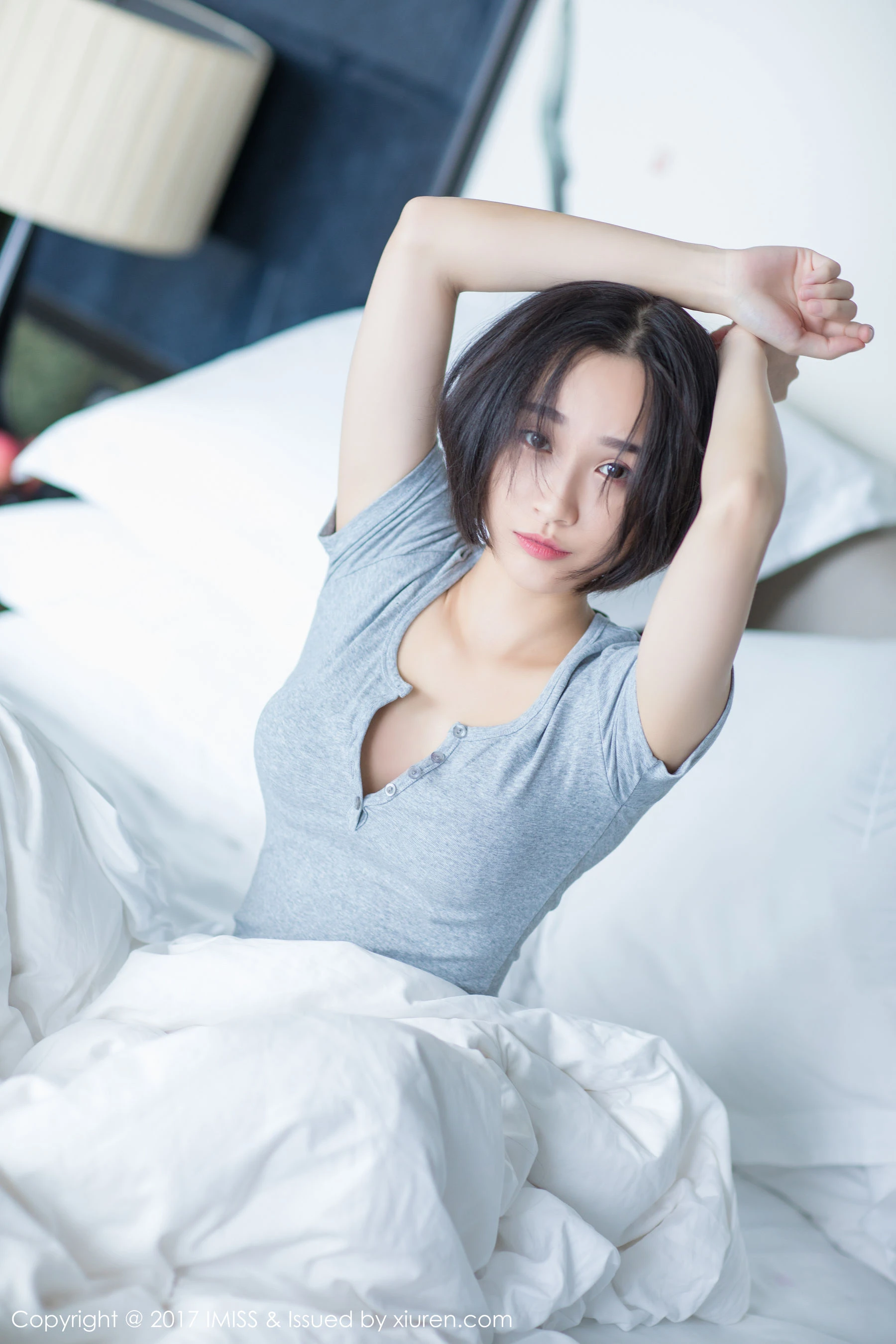 图片[5]-莉雅Livia《日系短发女神》 爱蜜社 VOL.178-COS写真在线网