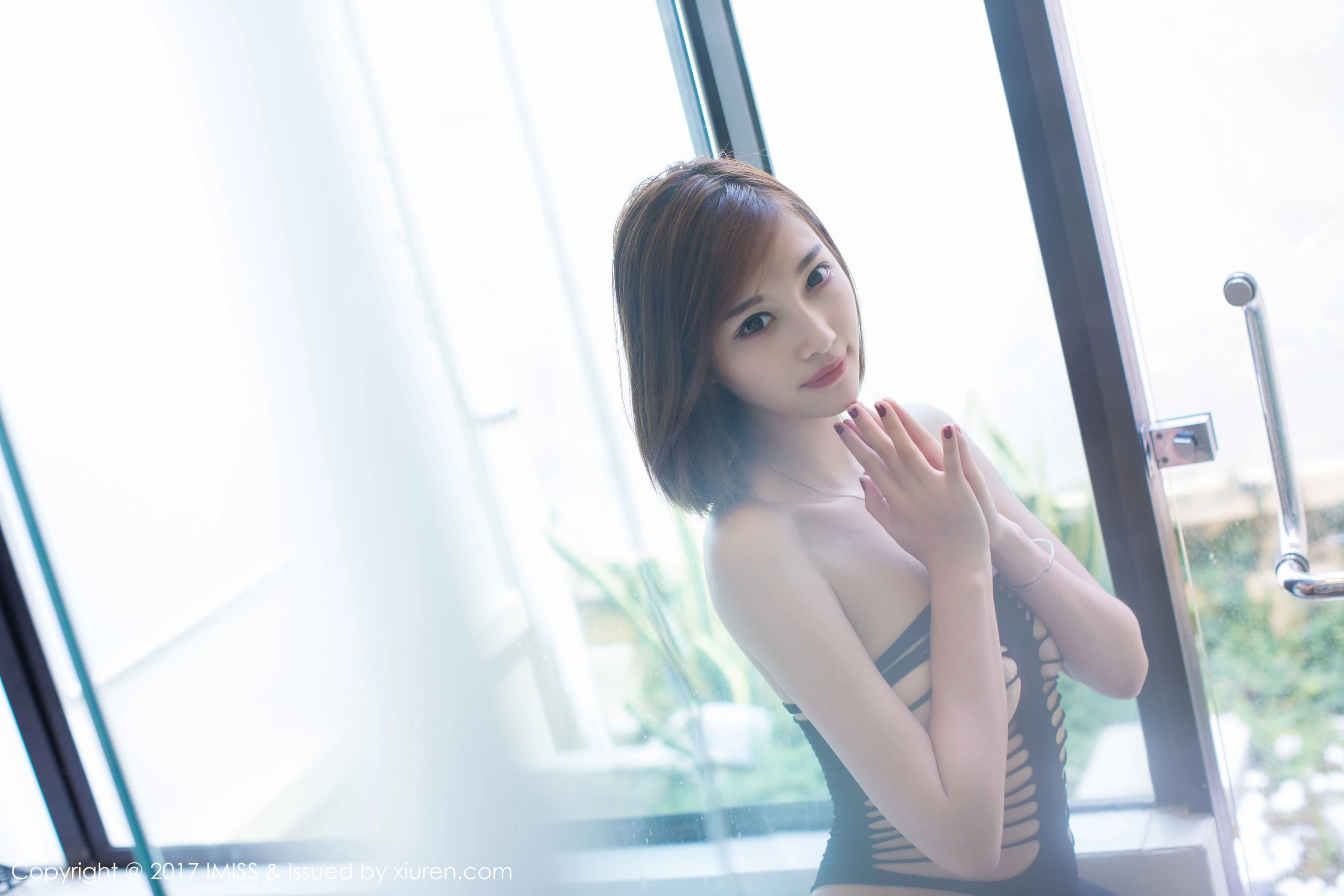 图片[4]-杨晨晨sugar《黑丝美腿+蕾丝内衣诱惑~》 爱蜜社 VOL.161-COS写真在线网