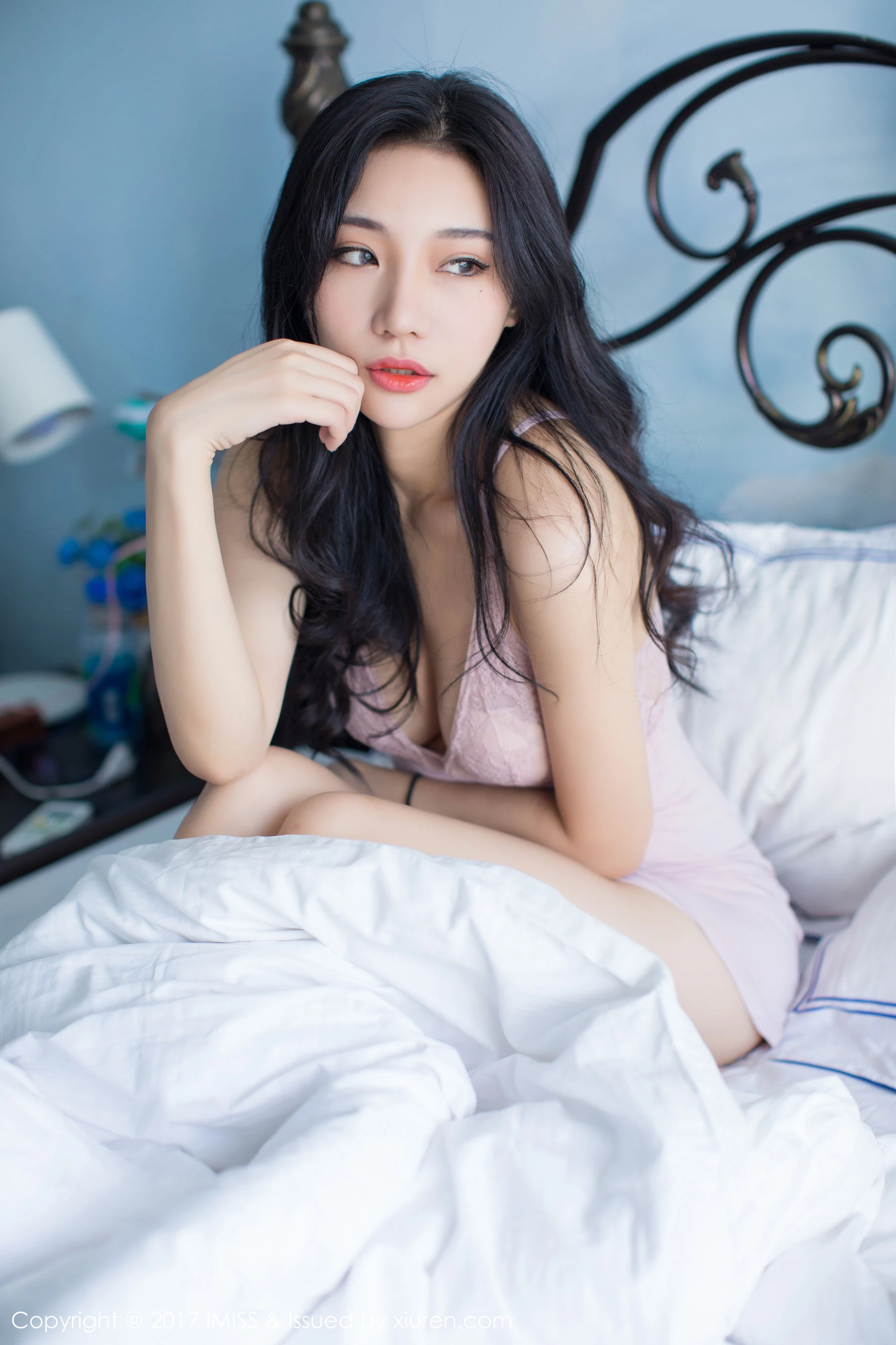 图片[2]-小狐狸Sica《粉红私房》 爱蜜社IMiss VOL.197-COS写真在线网