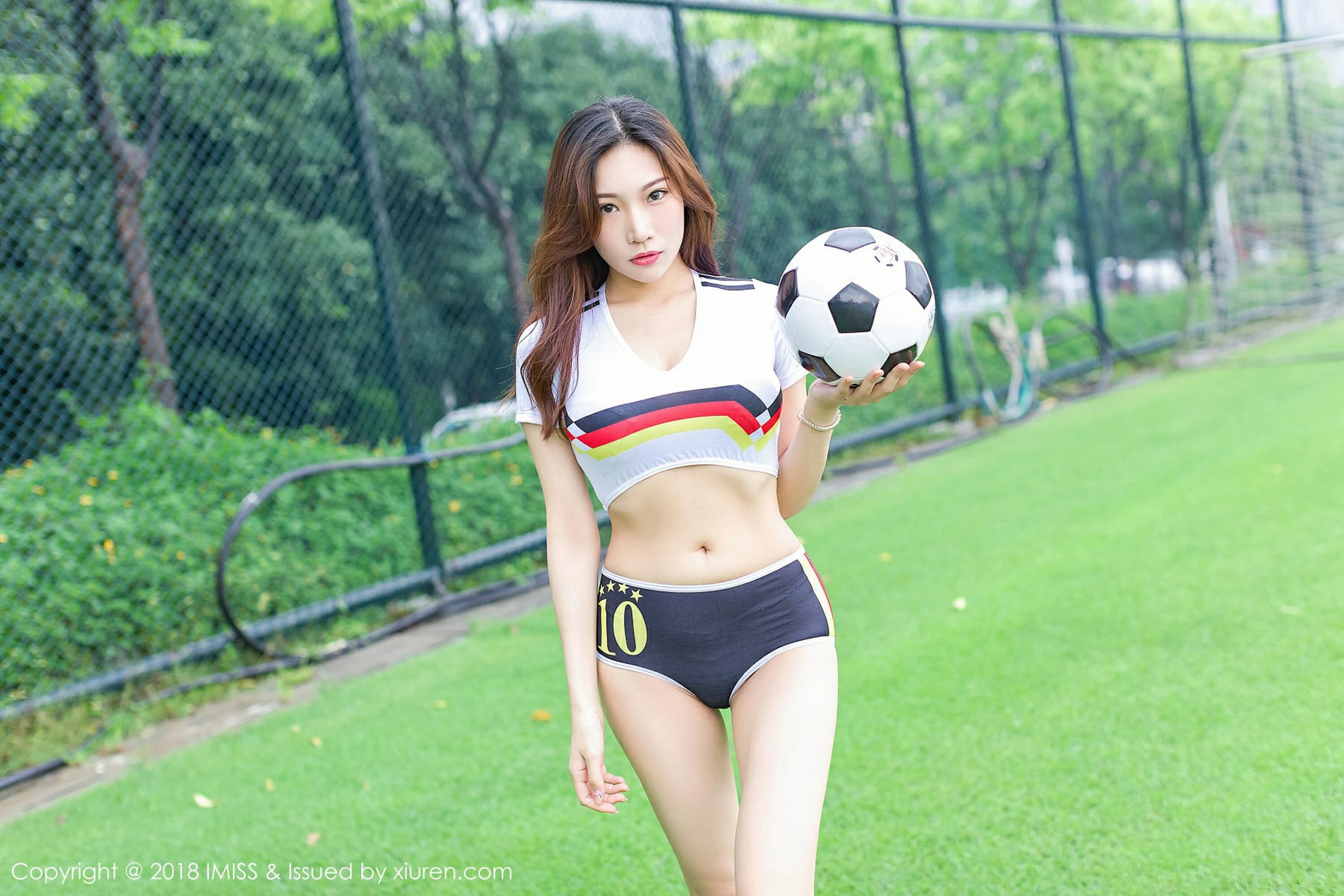 图片[3]-小狐狸Sica《世界杯足球宝贝》 爱蜜社IMiss Vol.255-COS写真在线网