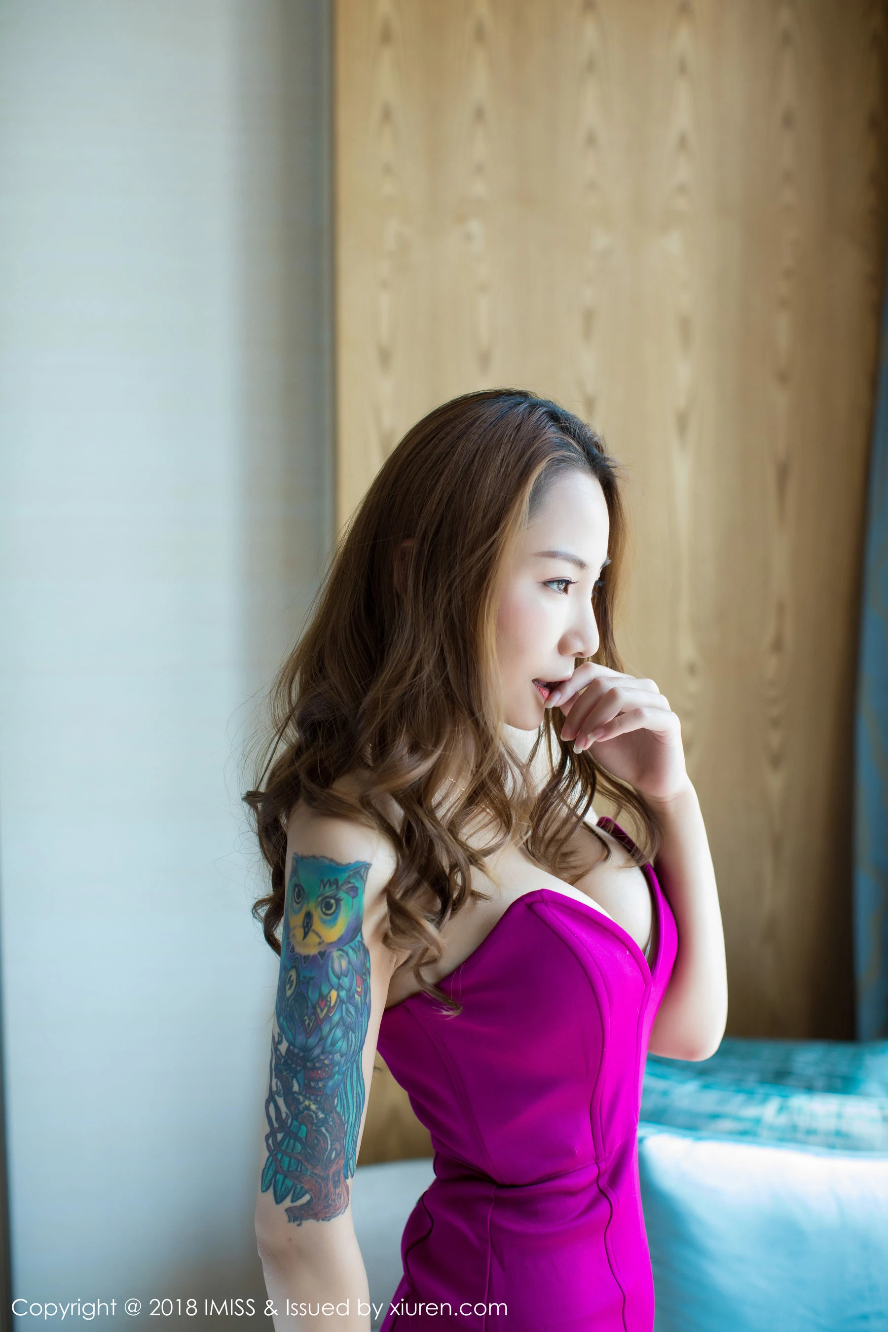 图片[2]-模特Vissa《独特的熟女气质》 爱蜜社IMiss Vol.257-COS写真在线网