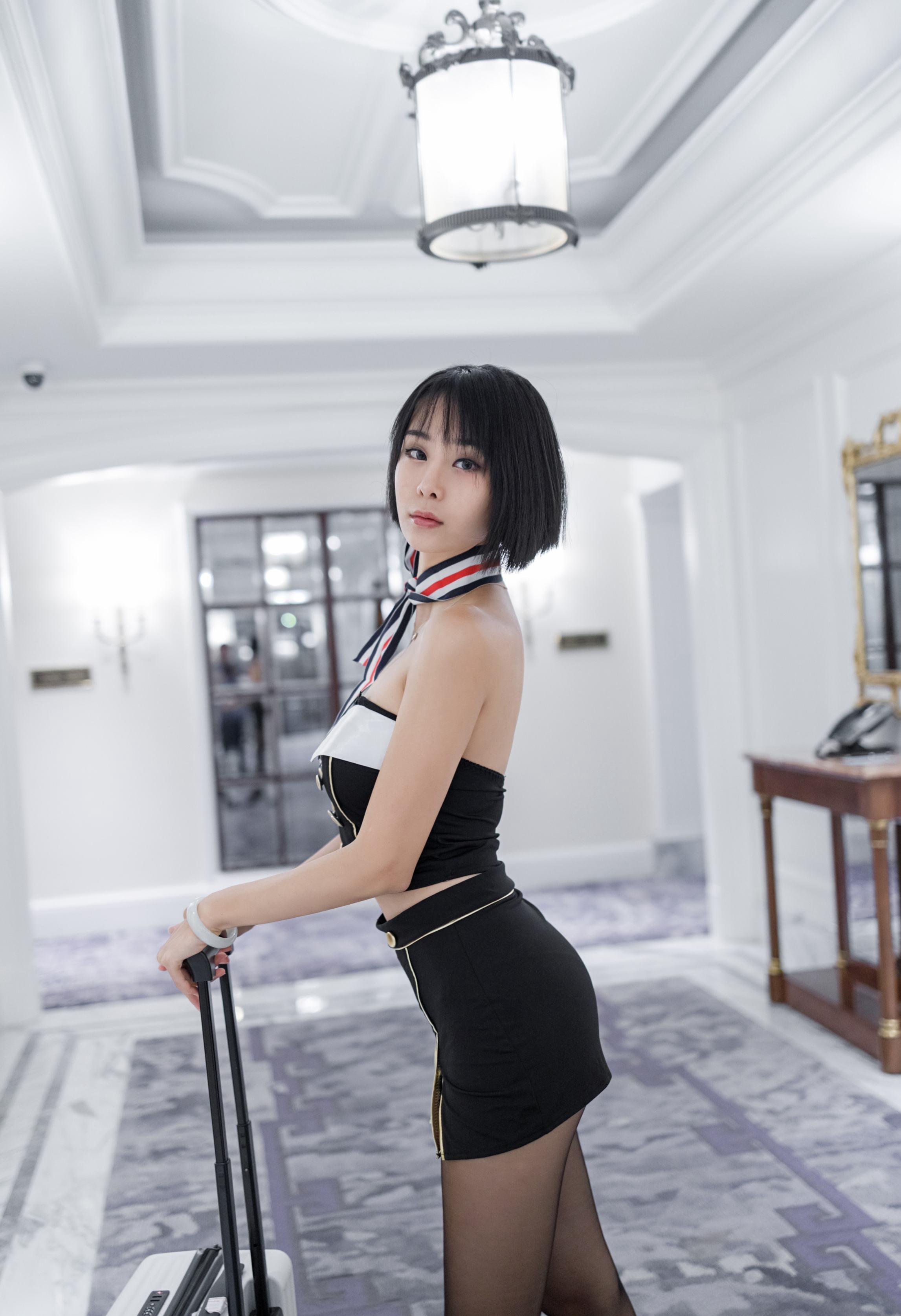 图片[2]-IMiss爱蜜社 VOL.461 蓝夏Akasha-COS写真在线网