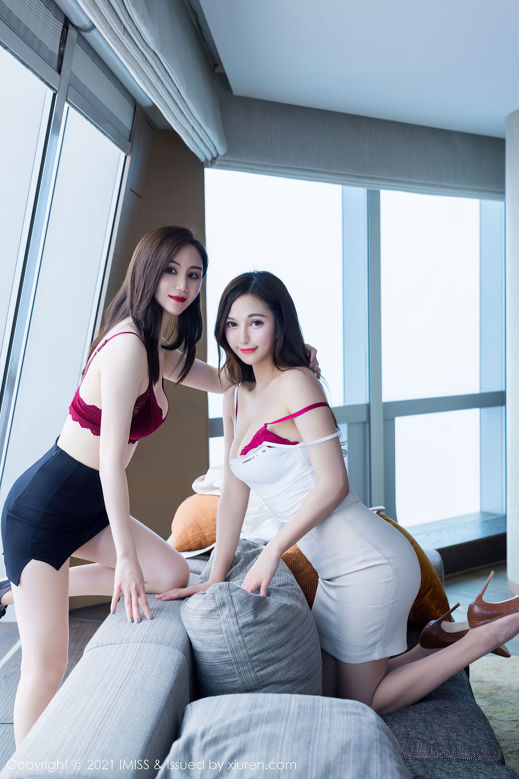 图片[2]-爱蜜社IMiss Vol.570 @Lavinia肉肉 & @SISY思-COS写真在线网