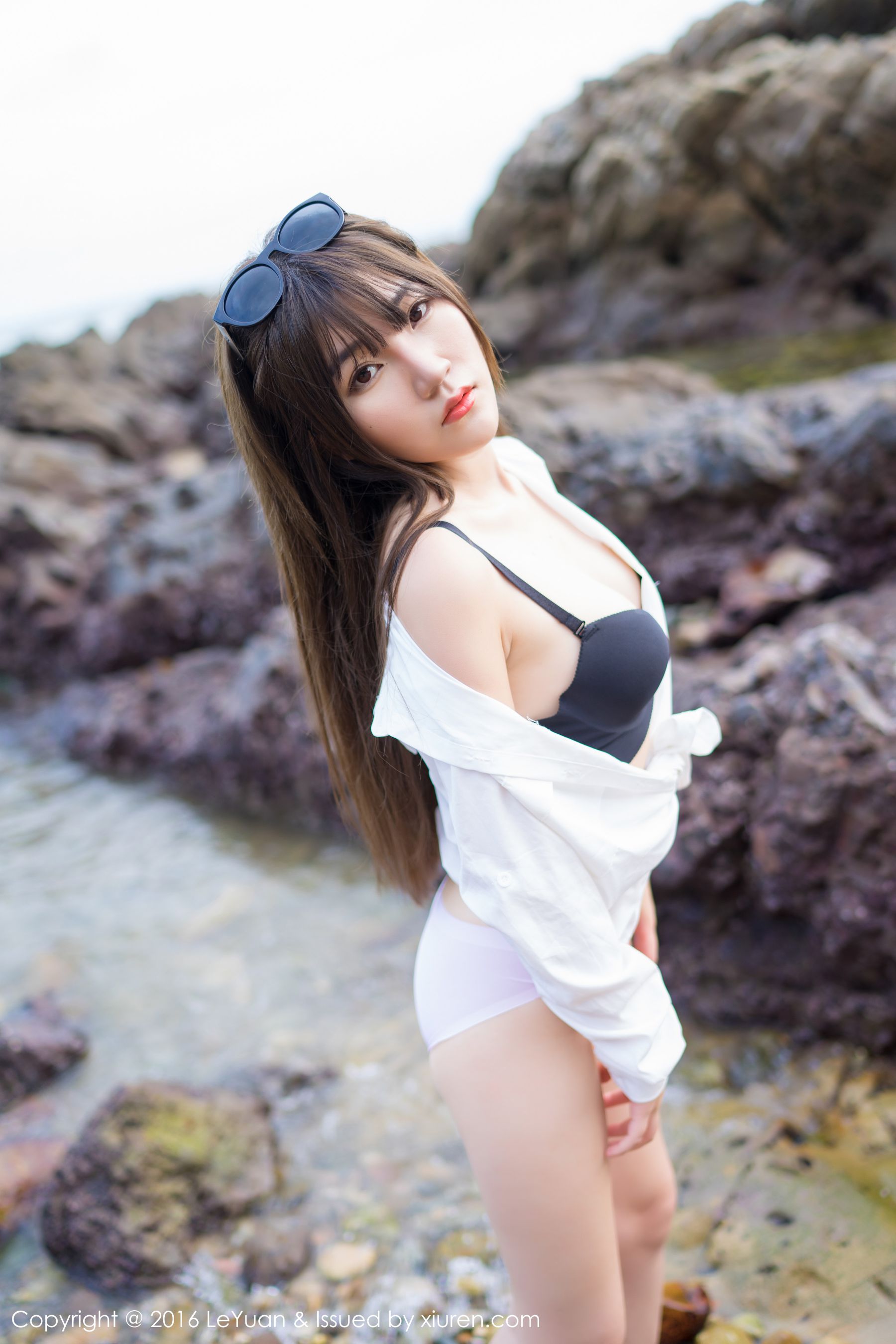图片[4]-冷不丁《比基尼+白衬衫诱惑》 星乐园LeYuan Vol.012 [52P]-COS写真在线网