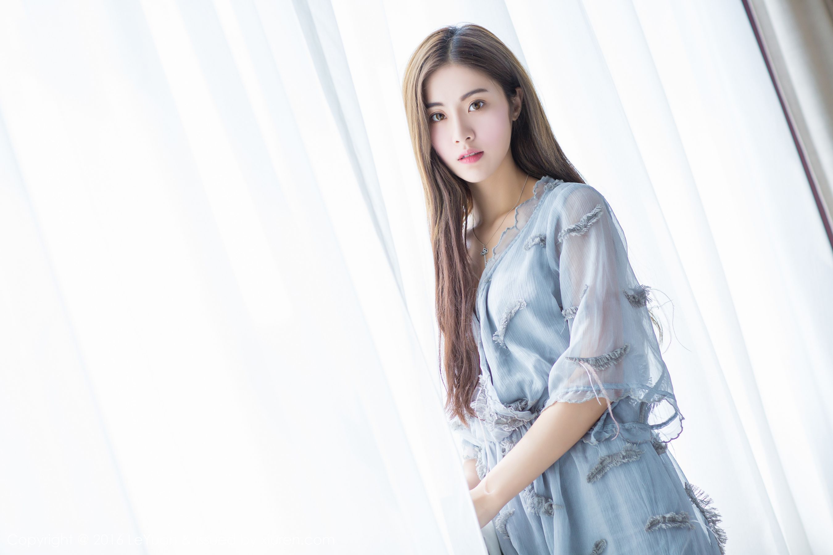 图片[6]-菲儿《柔柔阳光沐浴下的女神》 星乐园LeYuan Vol.018 [54P]-COS写真在线网